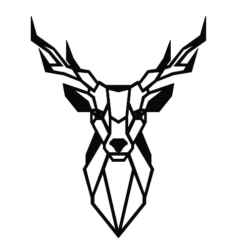 Sheet metal animal picture 3D print model