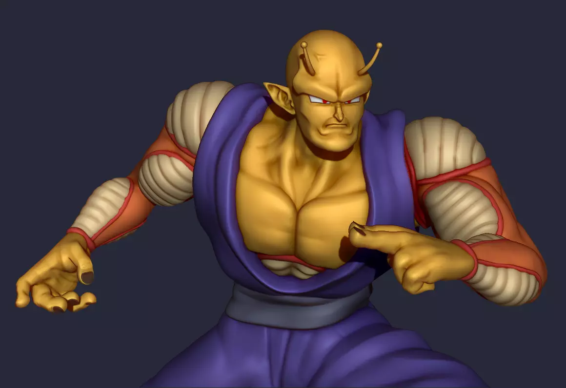 Orange Piccolo 3D Print model 3D print model_0