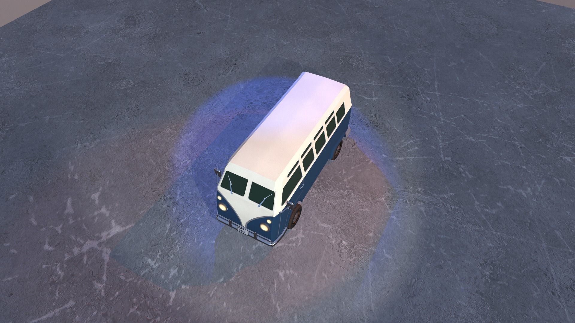 Woki Bus Low-poly 3D model_4