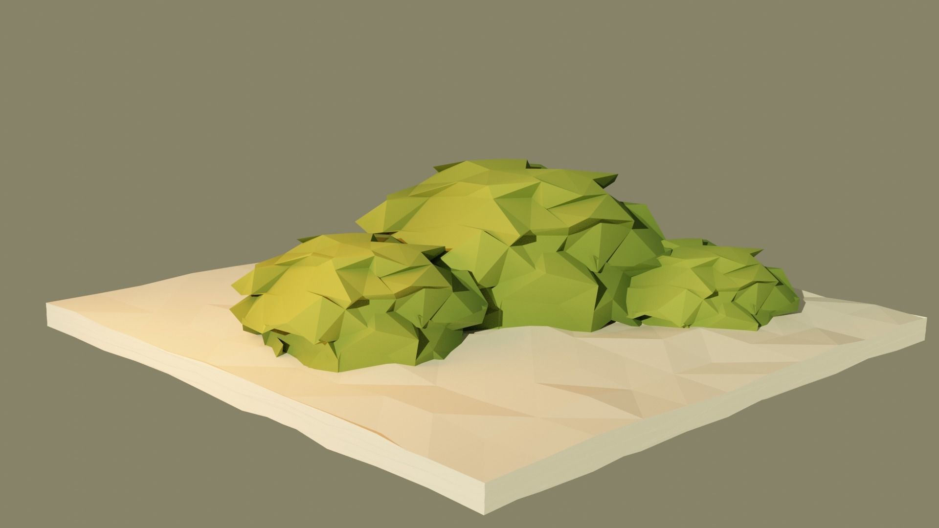 Low poly Forest Pack Free low-poly 3D model_2