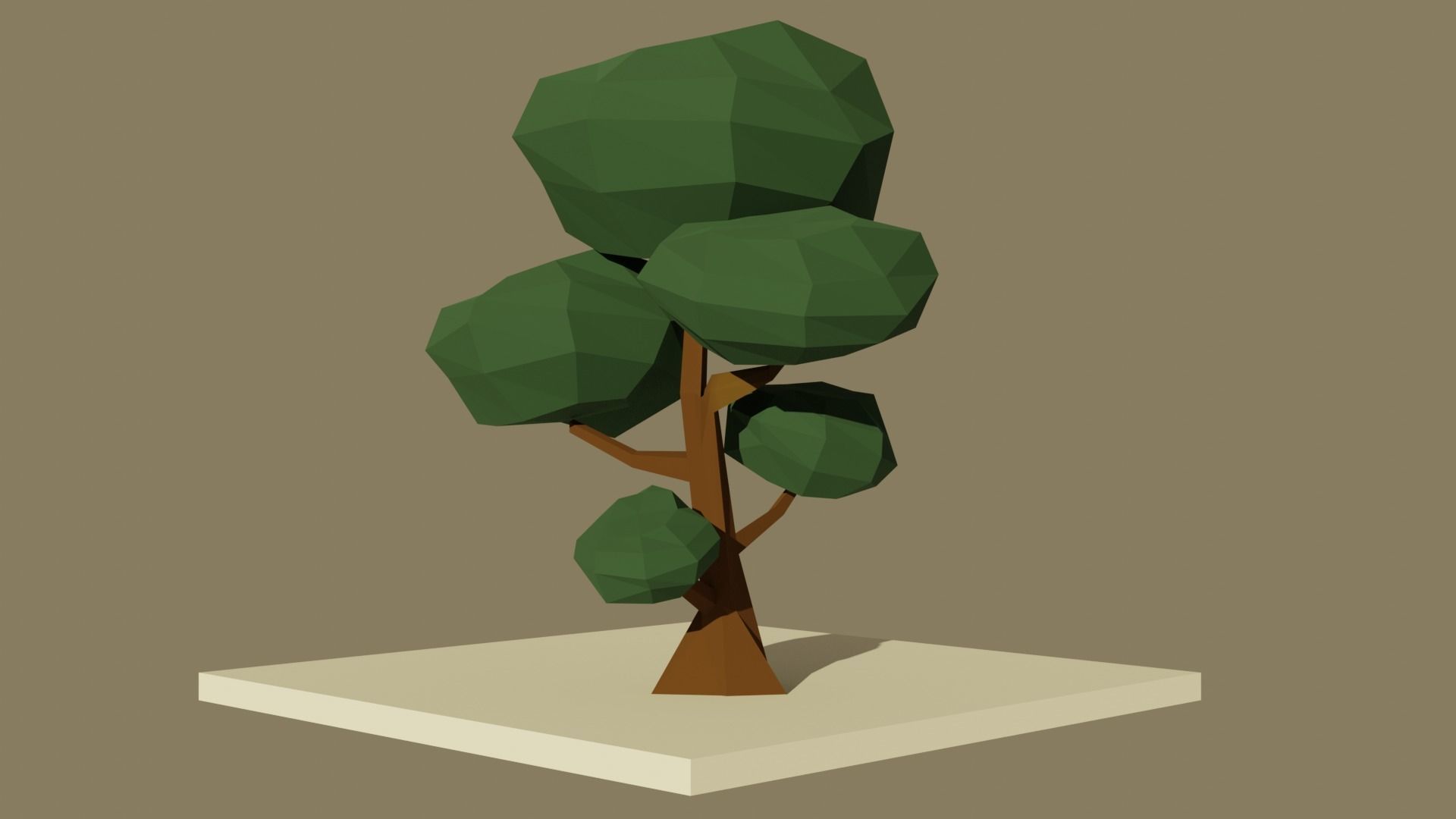 Low poly Forest Pack Free low-poly 3D model_17