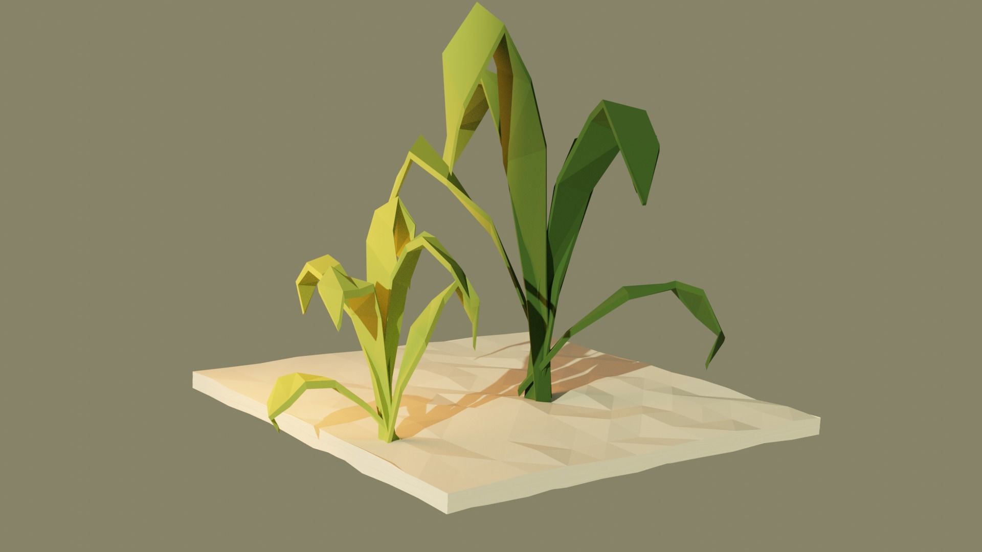 Low poly Forest Pack Free low-poly 3D model_11