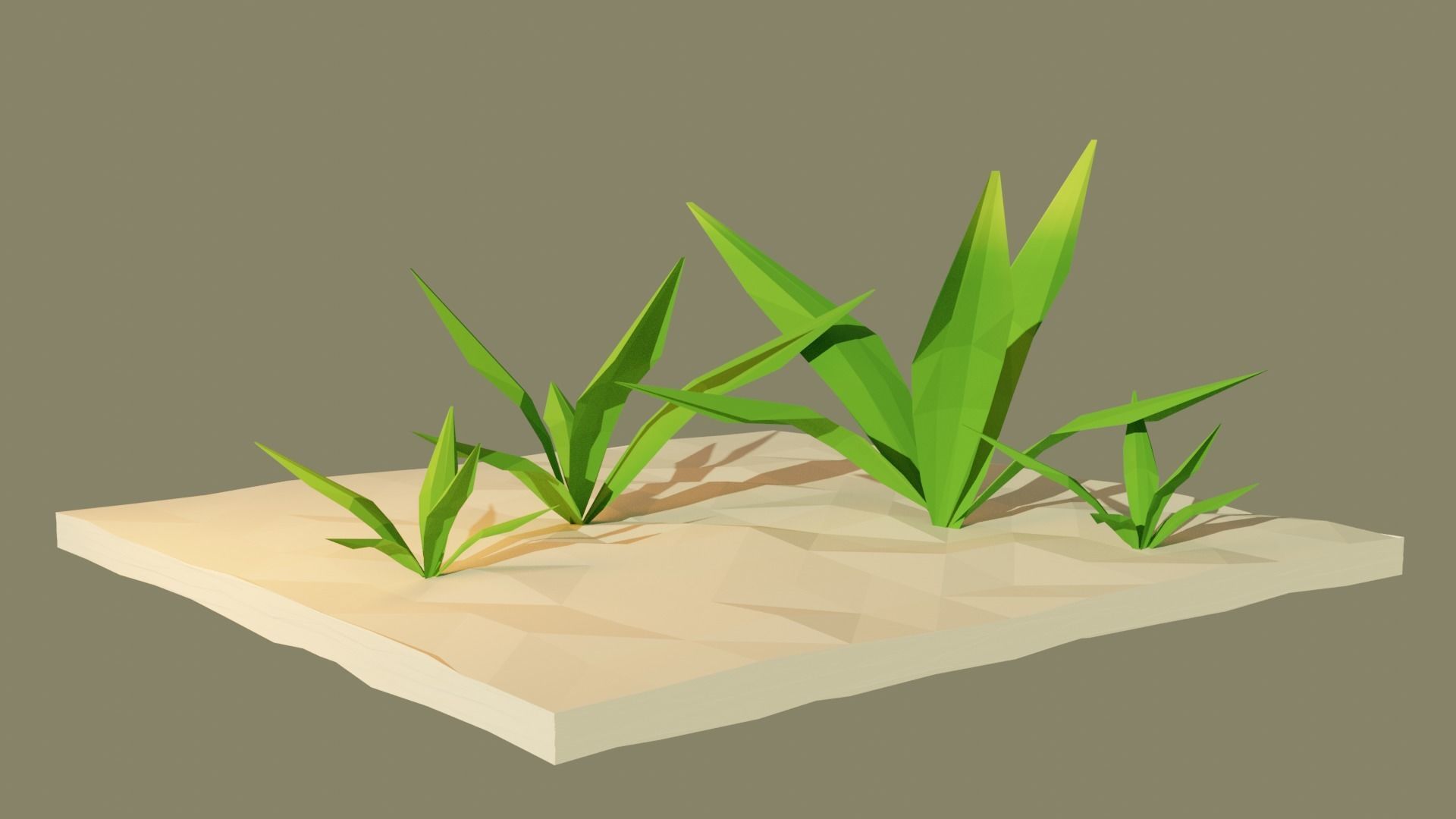 Low poly Forest Pack Free low-poly 3D model_12
