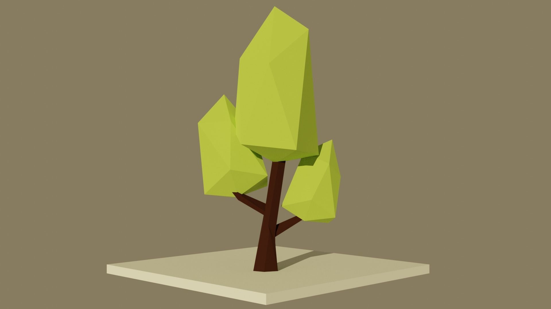 Low poly Forest Pack Free low-poly 3D model_16