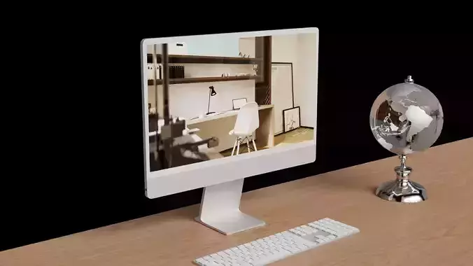 Desktop PC 3D model