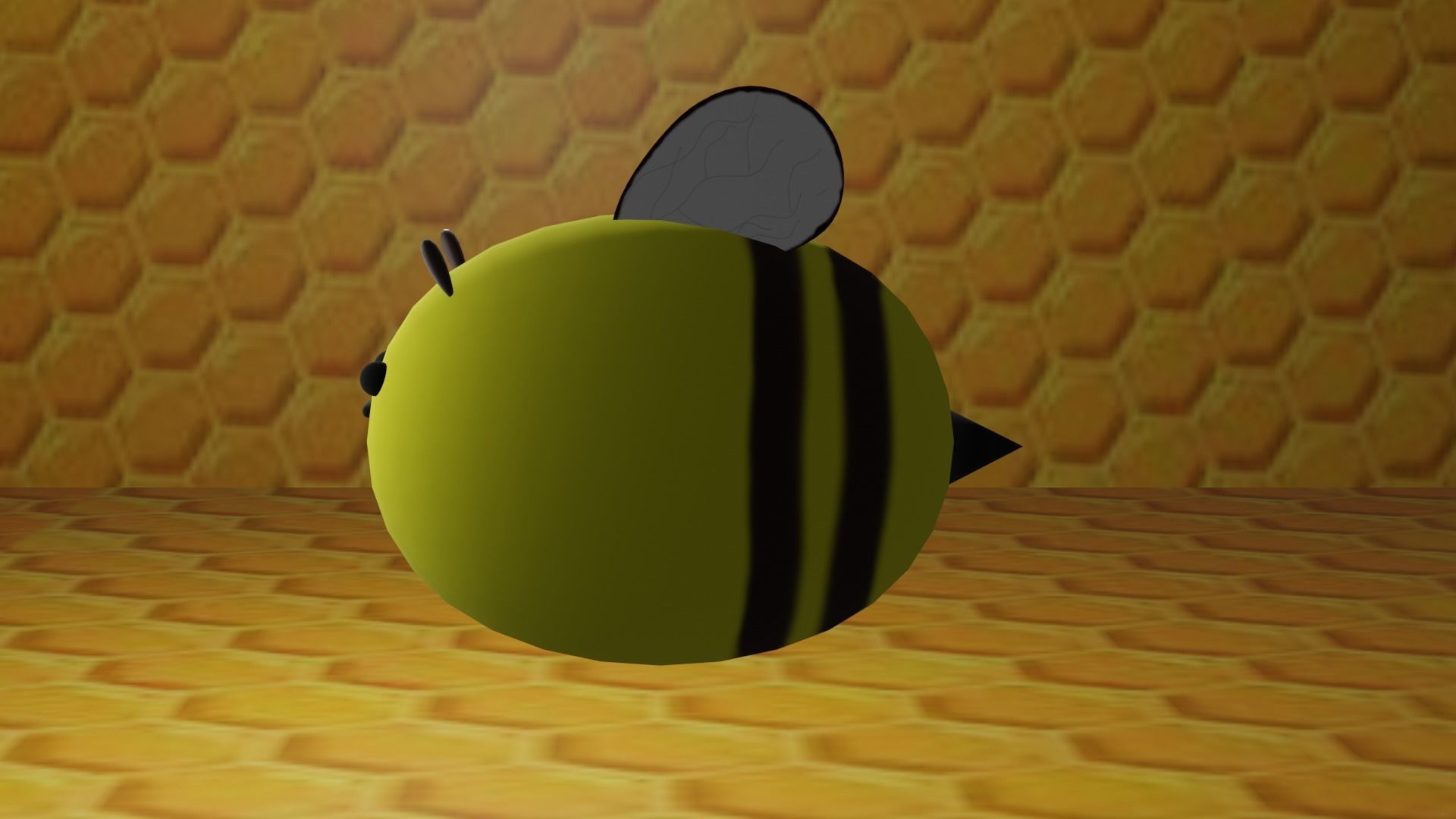 Abeja bee free 3D model | CGTrader