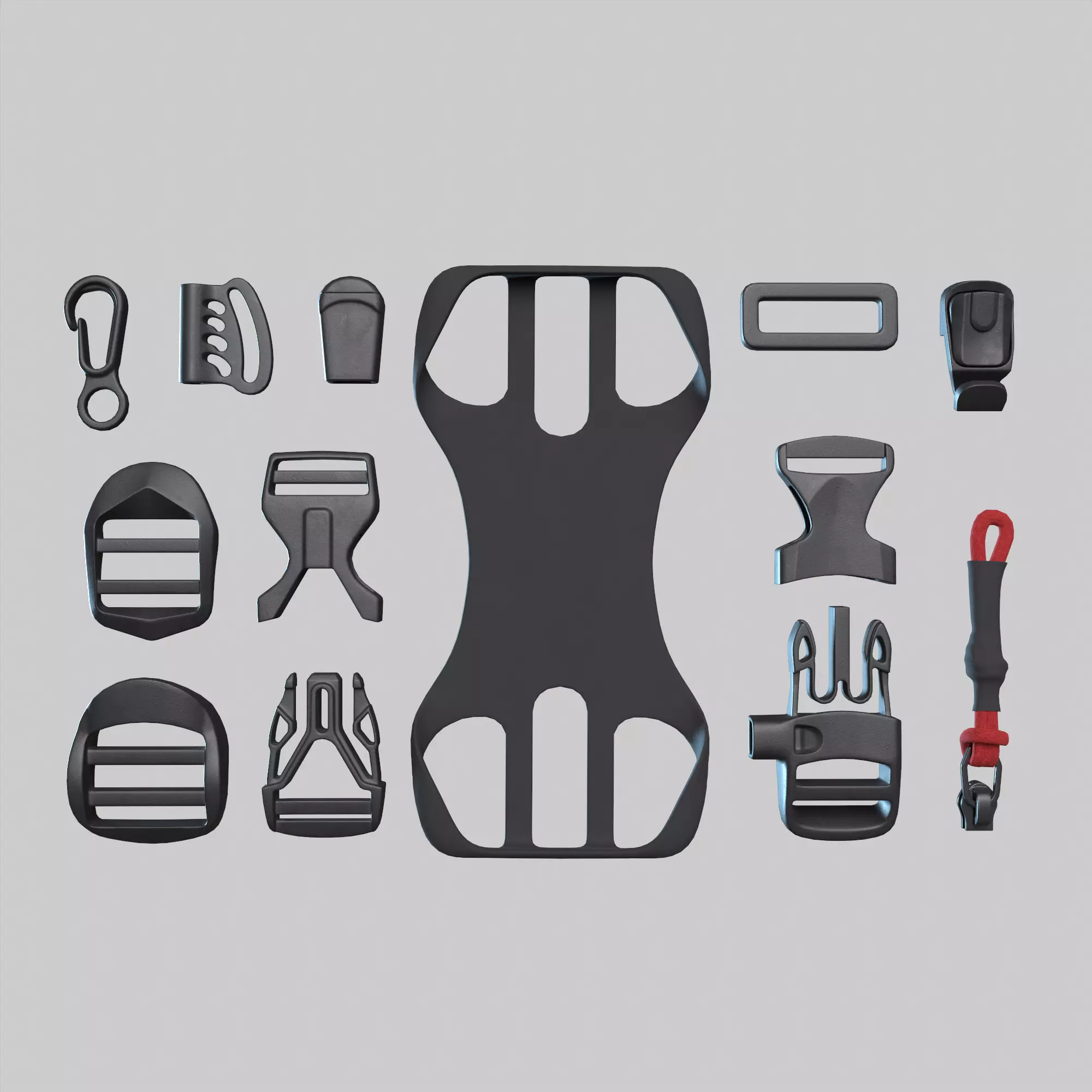 fastex Mobile Phone Holder 3D model