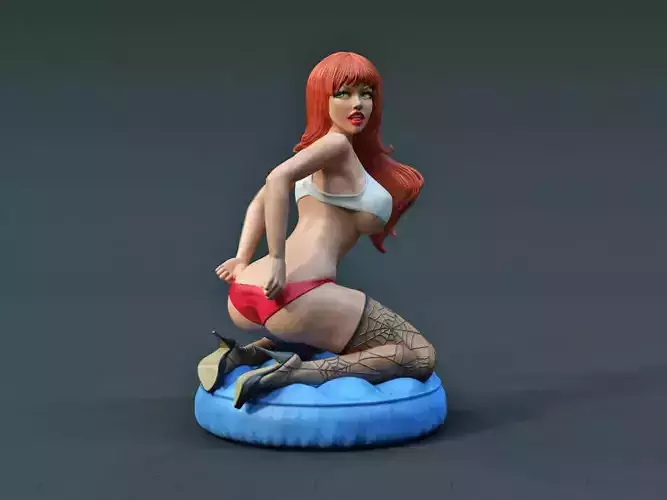 Mary Jane 3D print model