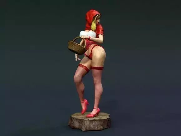 Red Riding Hood 3D print model