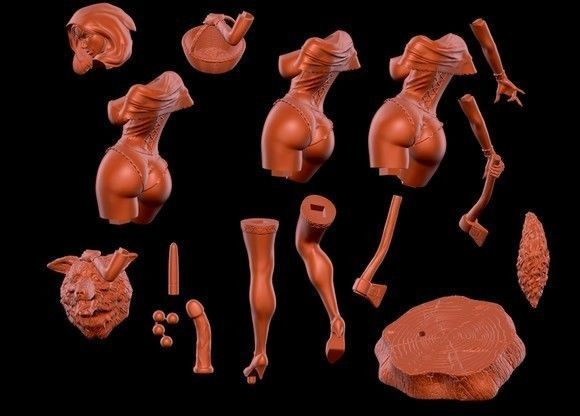 Red Riding Hood 3D print model_1