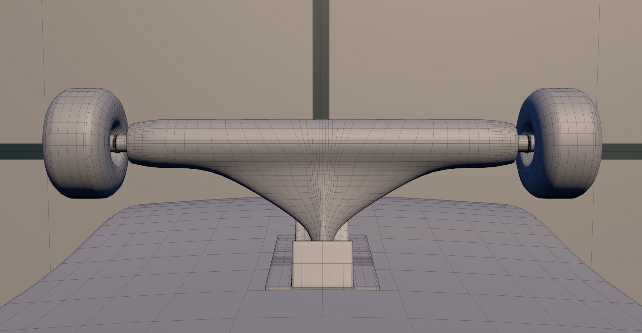 Skateboard PBR 3D model_10