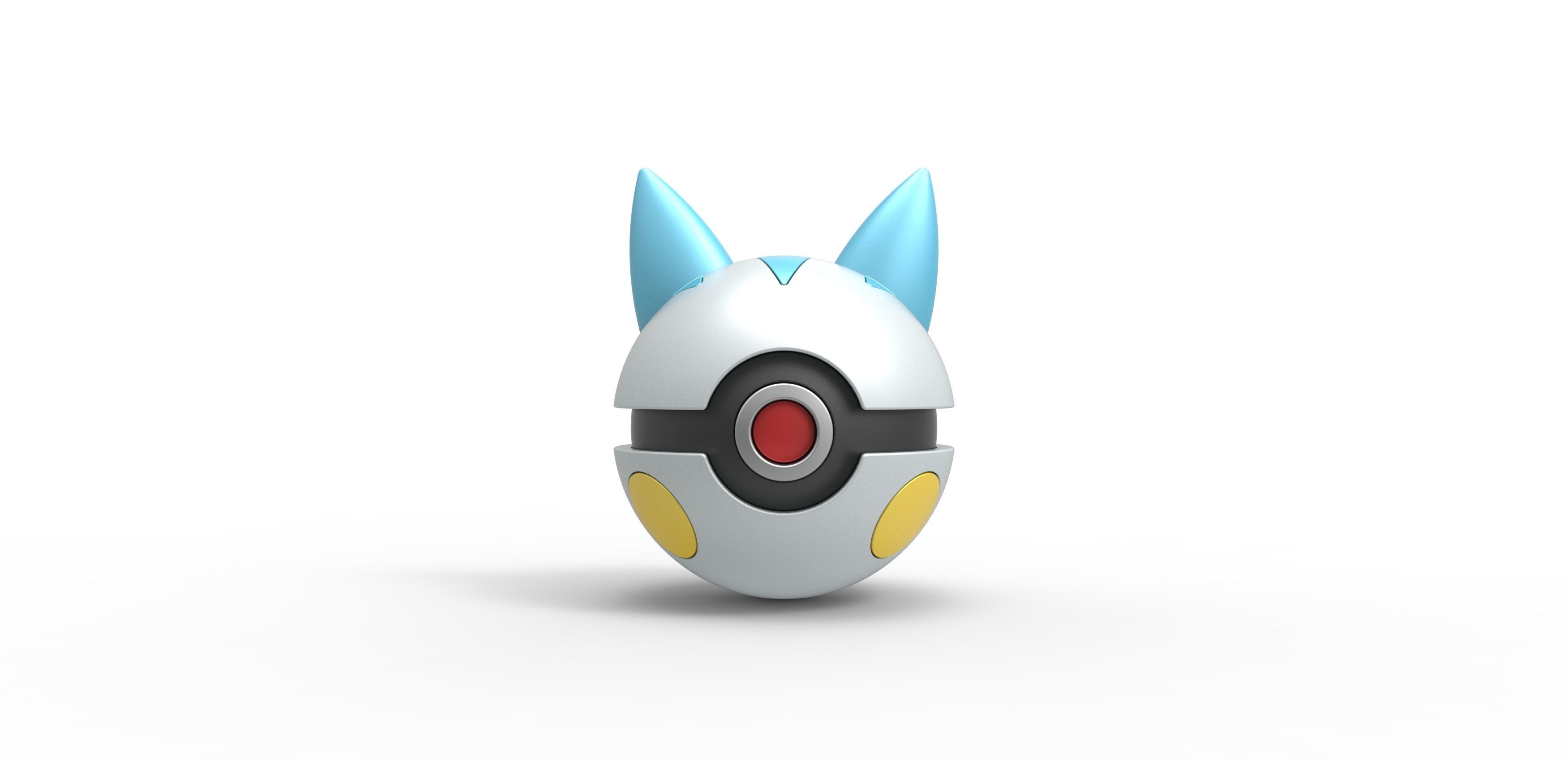 Pachirisu orb 3D print model_2