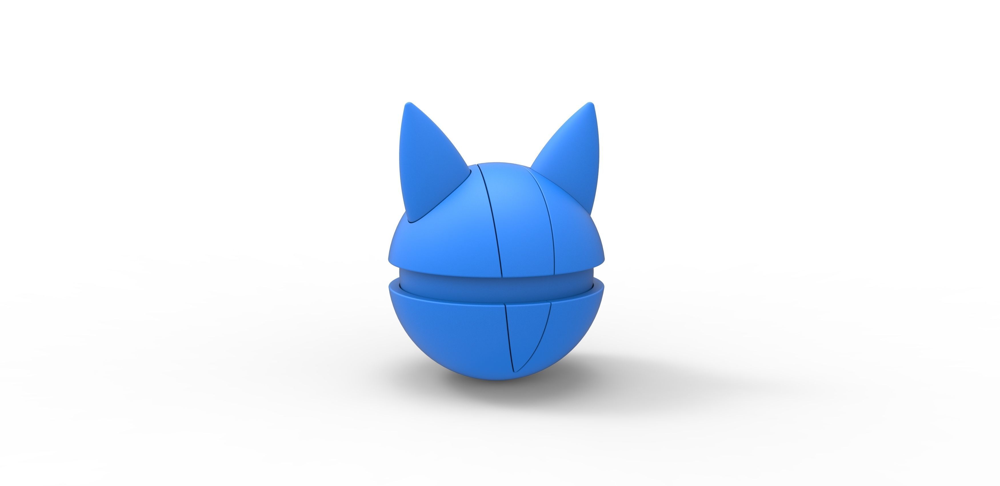 Pachirisu orb 3D print model_18