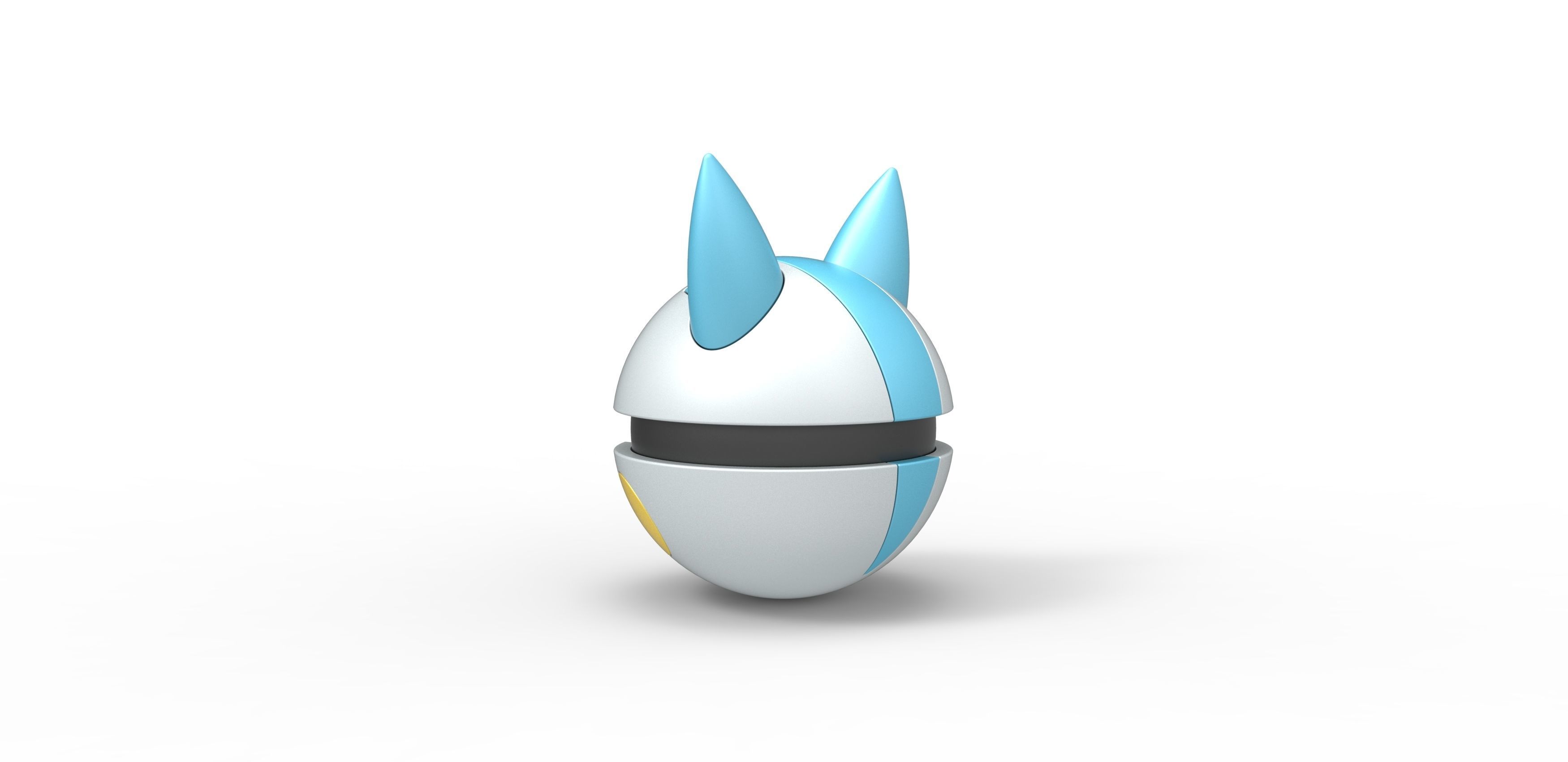 Pachirisu orb 3D print model_7