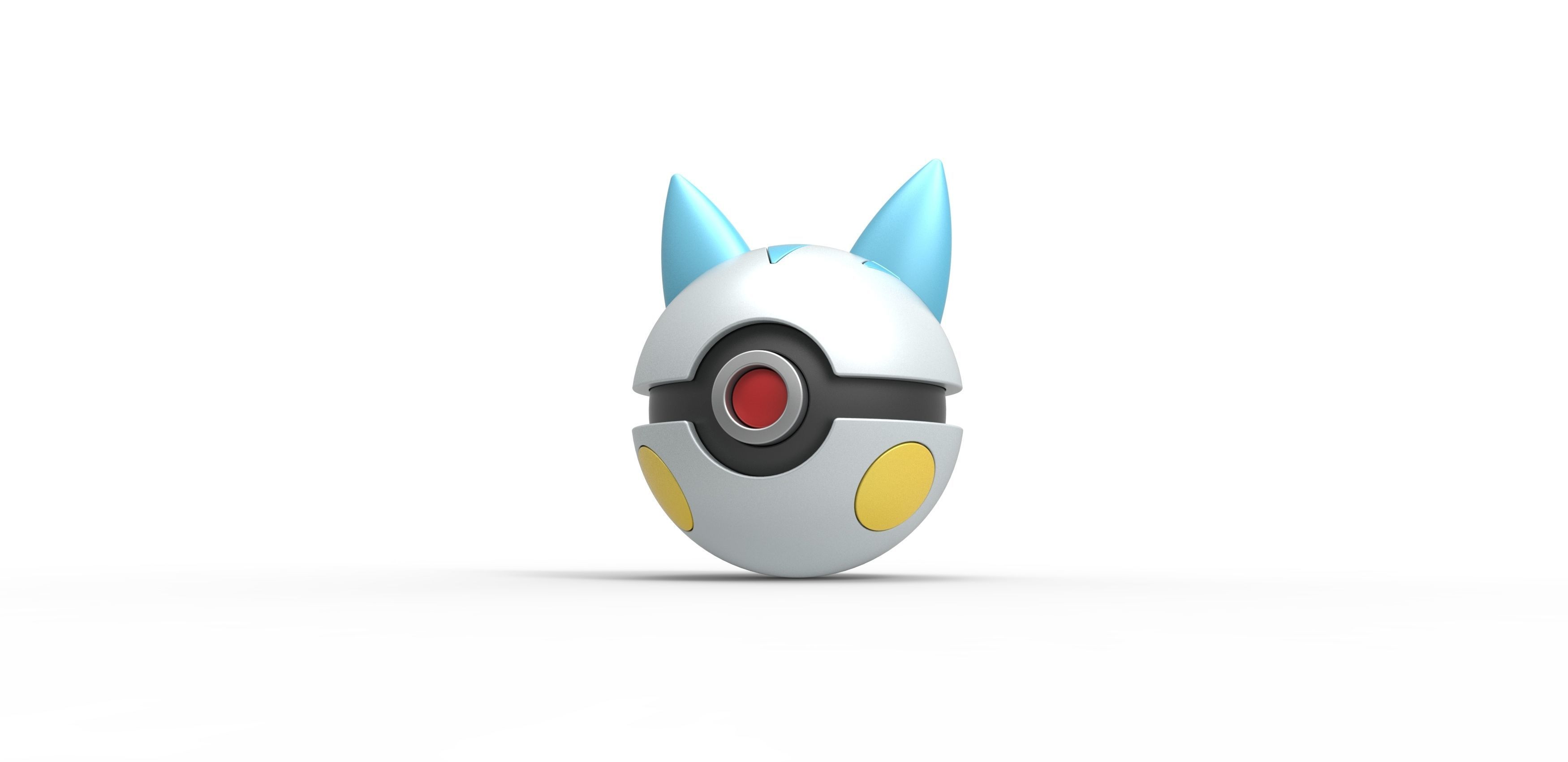Pachirisu orb 3D print model_1