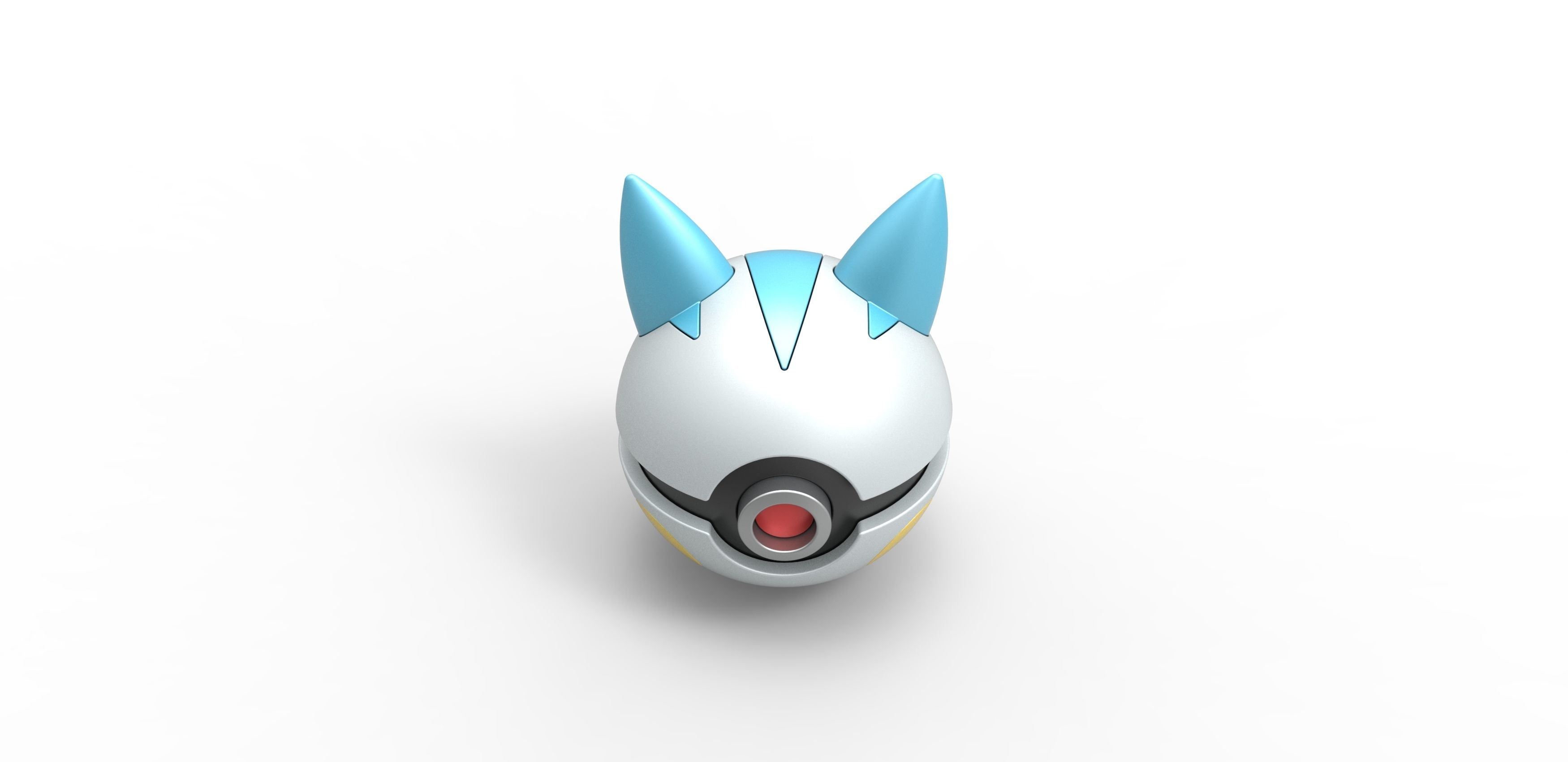 Pachirisu orb 3D print model_3