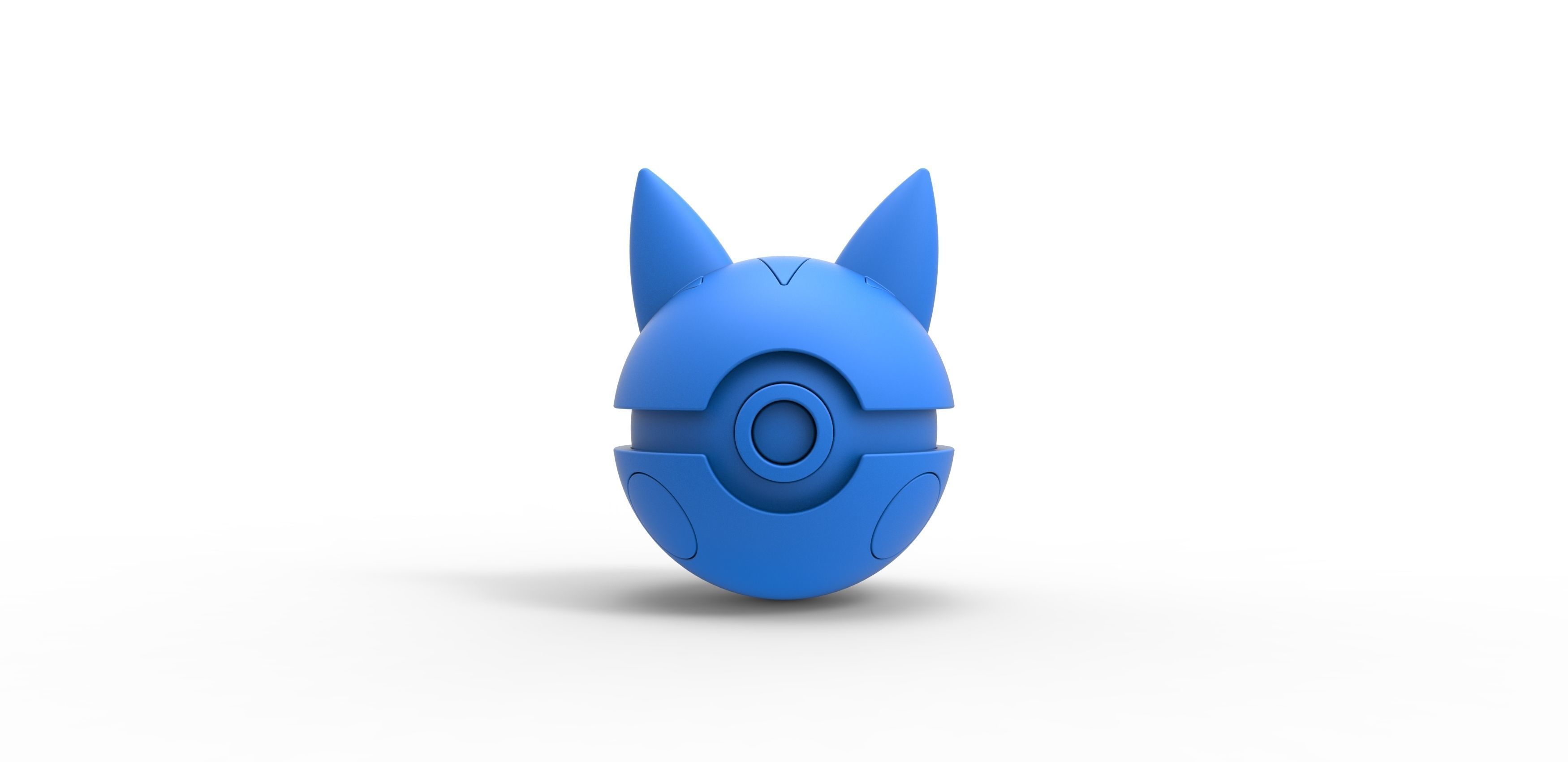 Pachirisu orb 3D print model_12