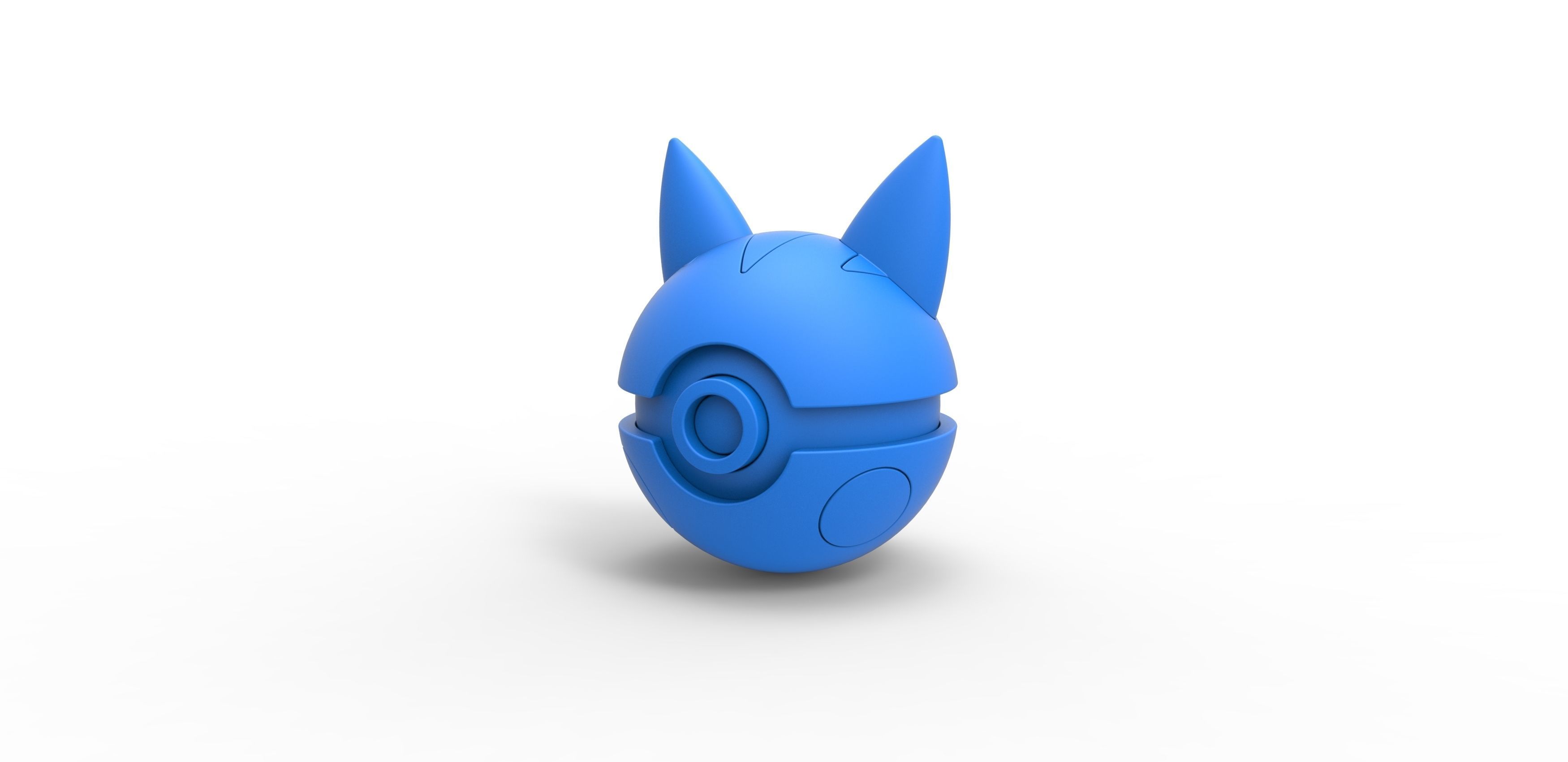 Pachirisu orb 3D print model_10