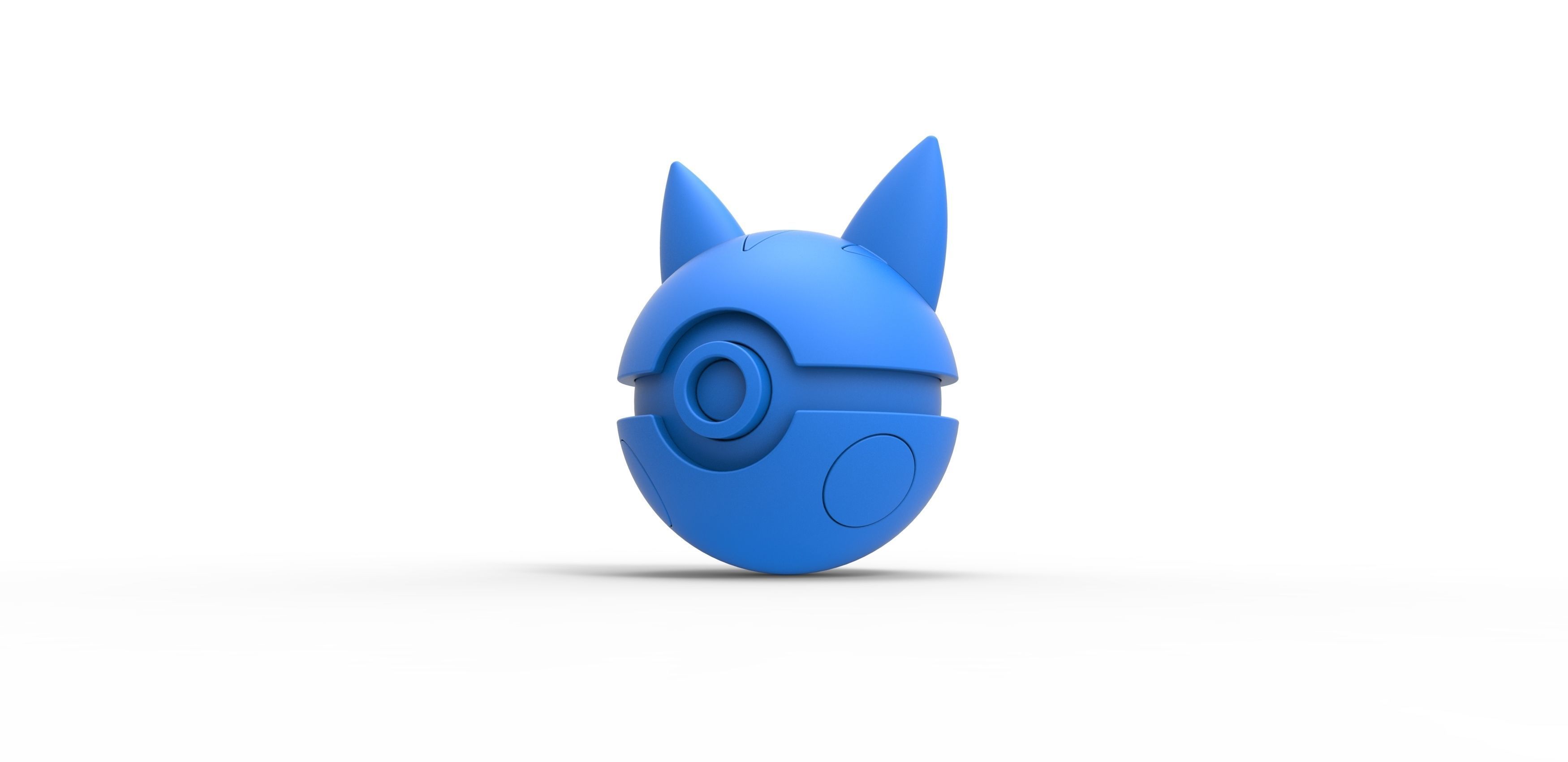 Pachirisu orb 3D print model_11