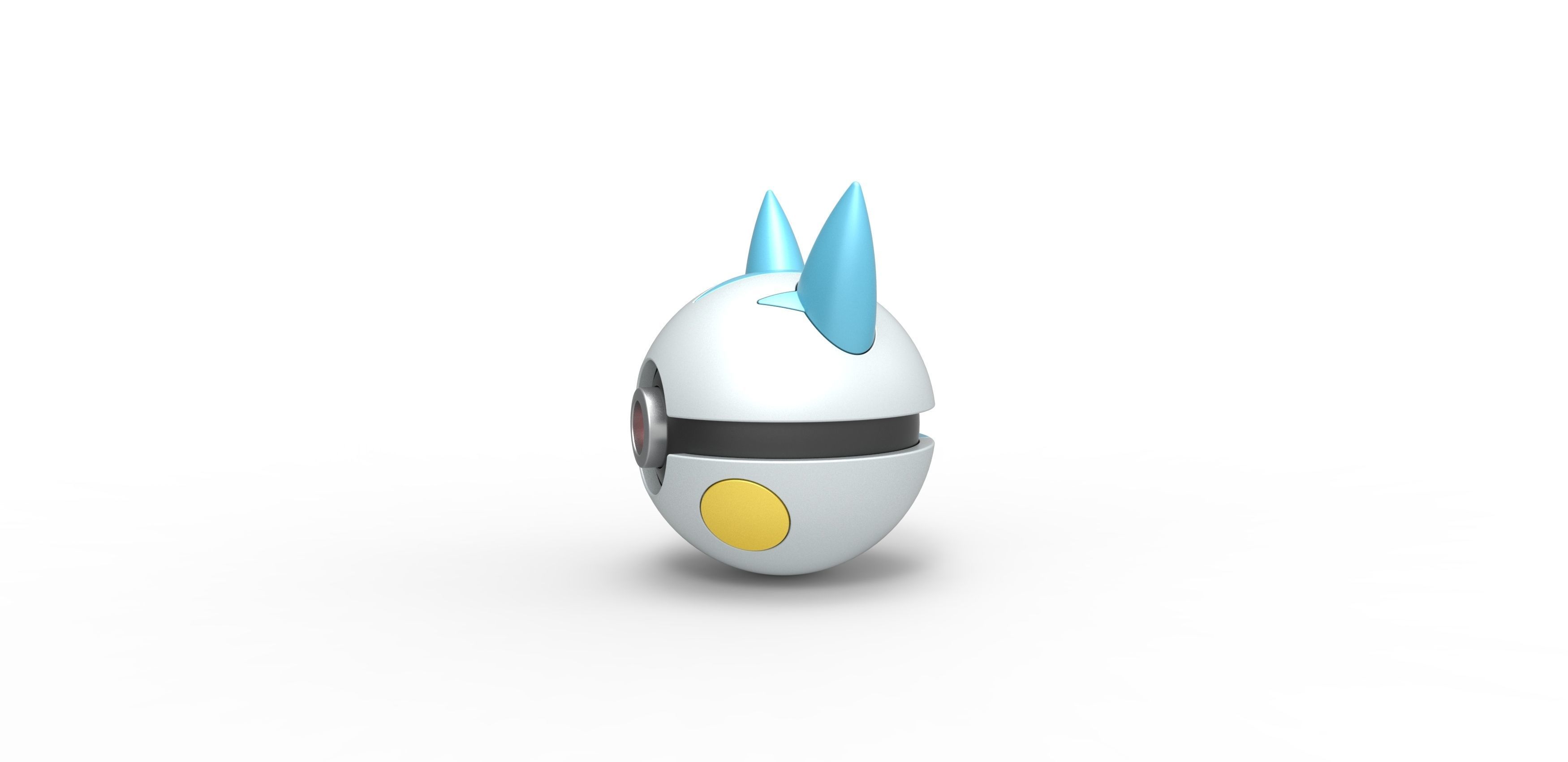Pachirisu orb 3D print model_5