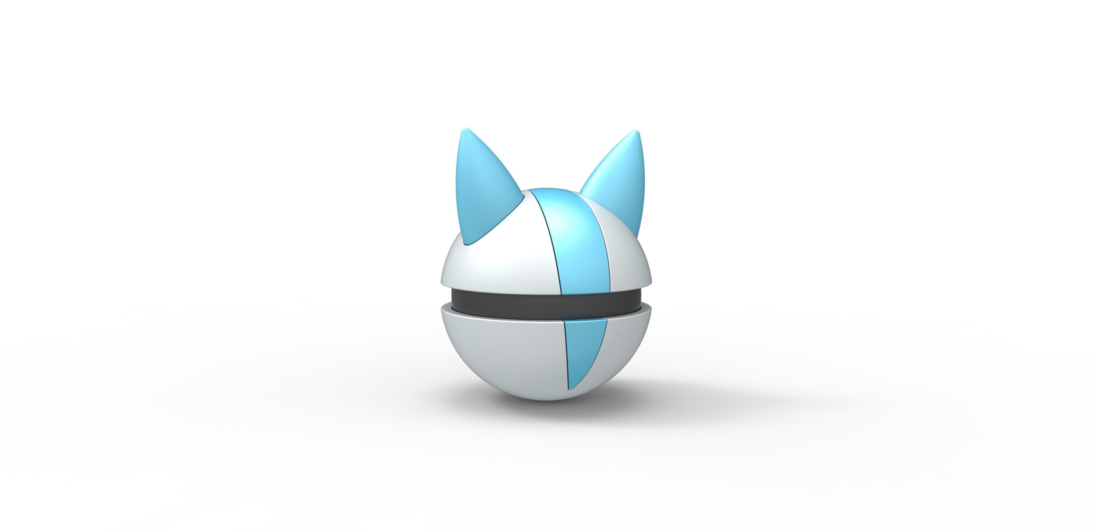 Pachirisu orb 3D print model_8