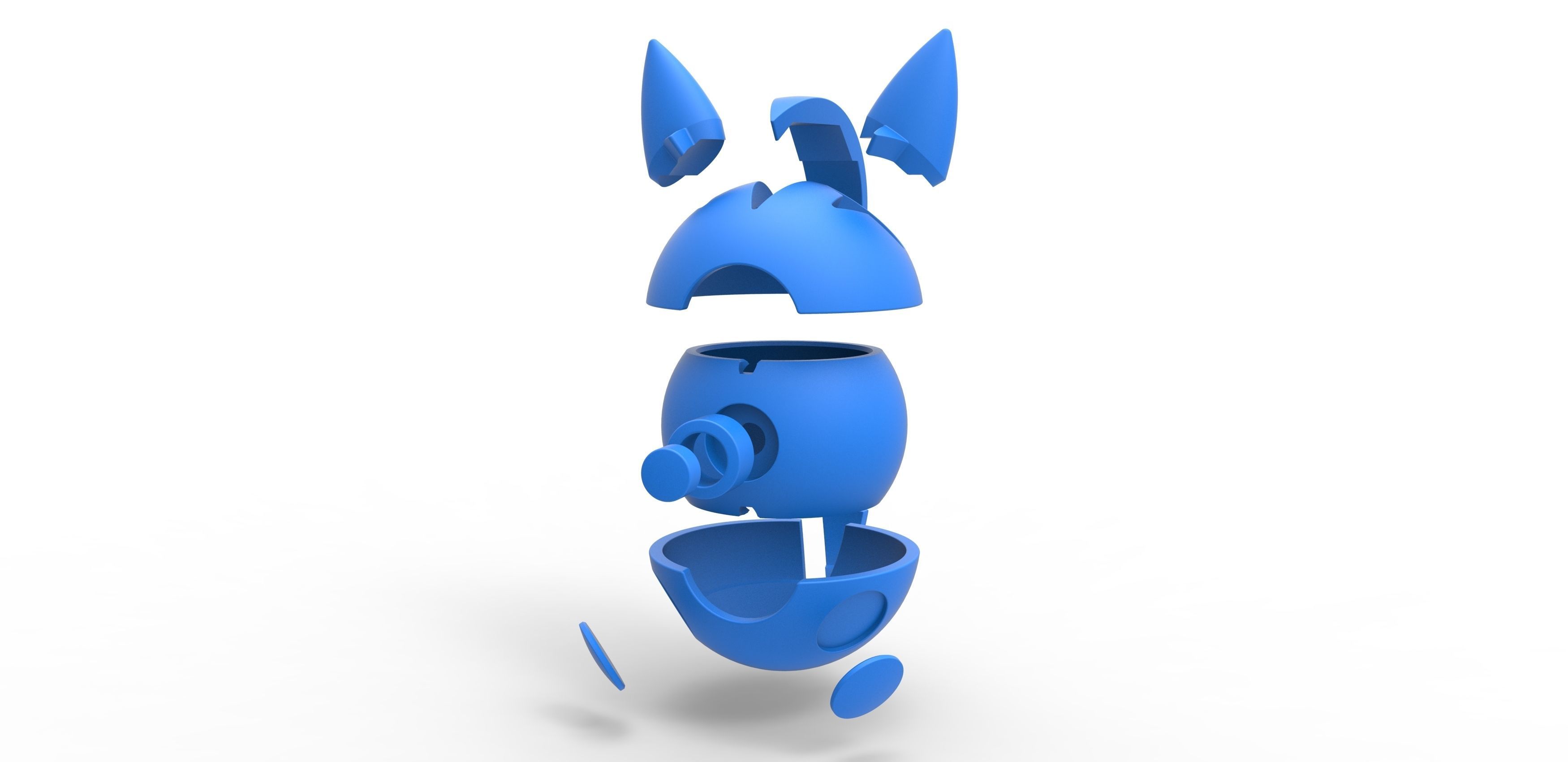Pachirisu orb 3D print model_22