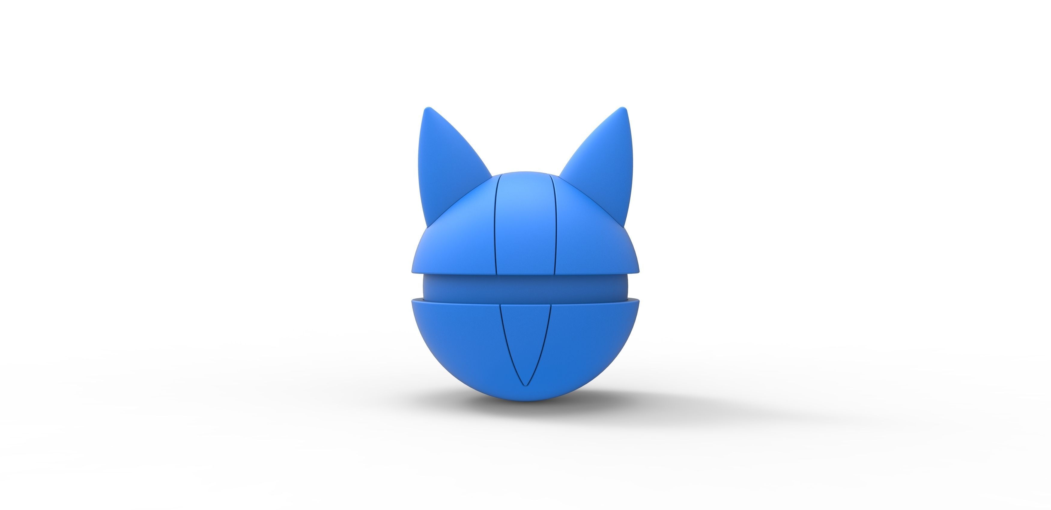 Pachirisu orb 3D print model_19