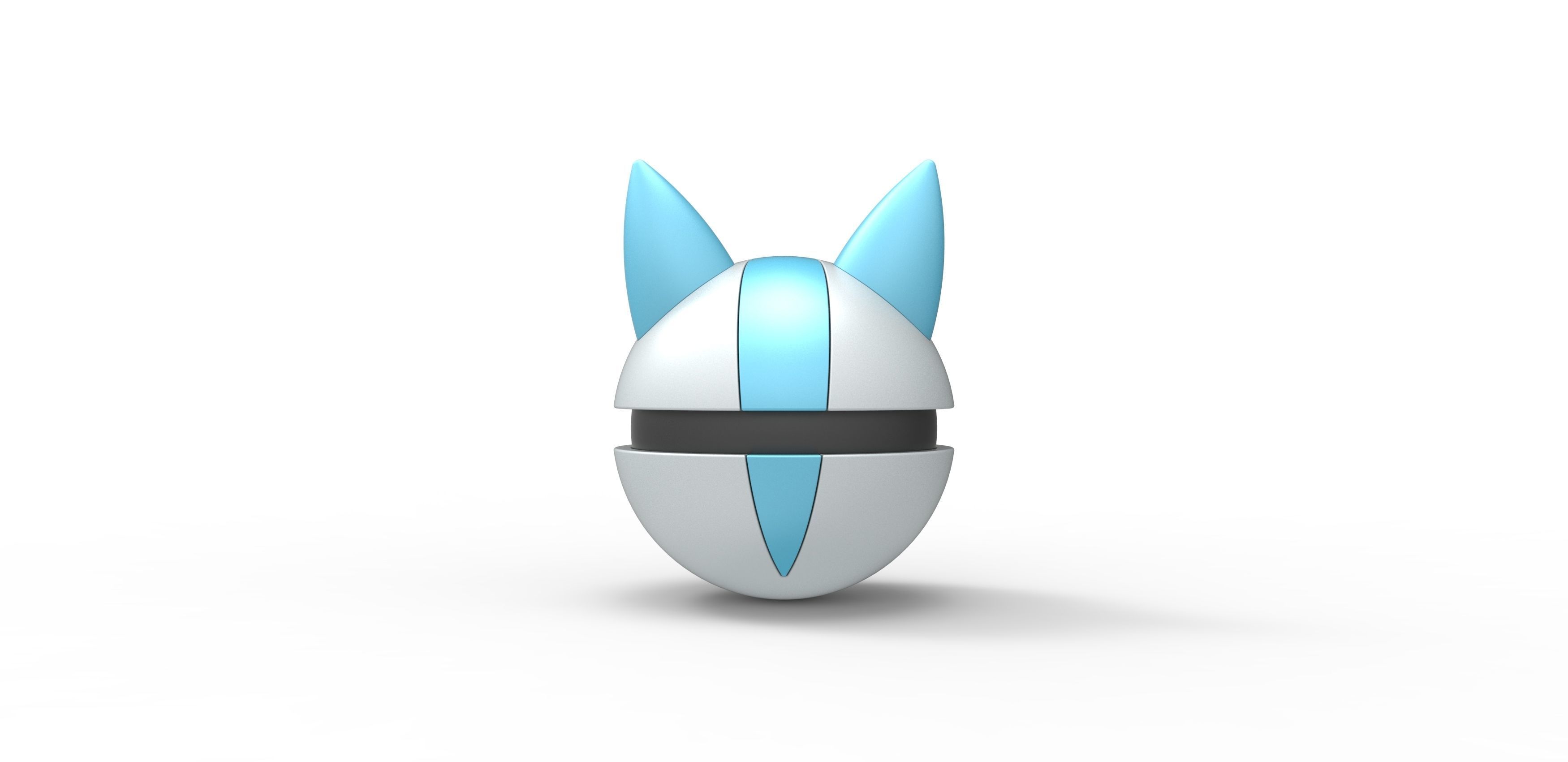 Pachirisu orb 3D print model_9