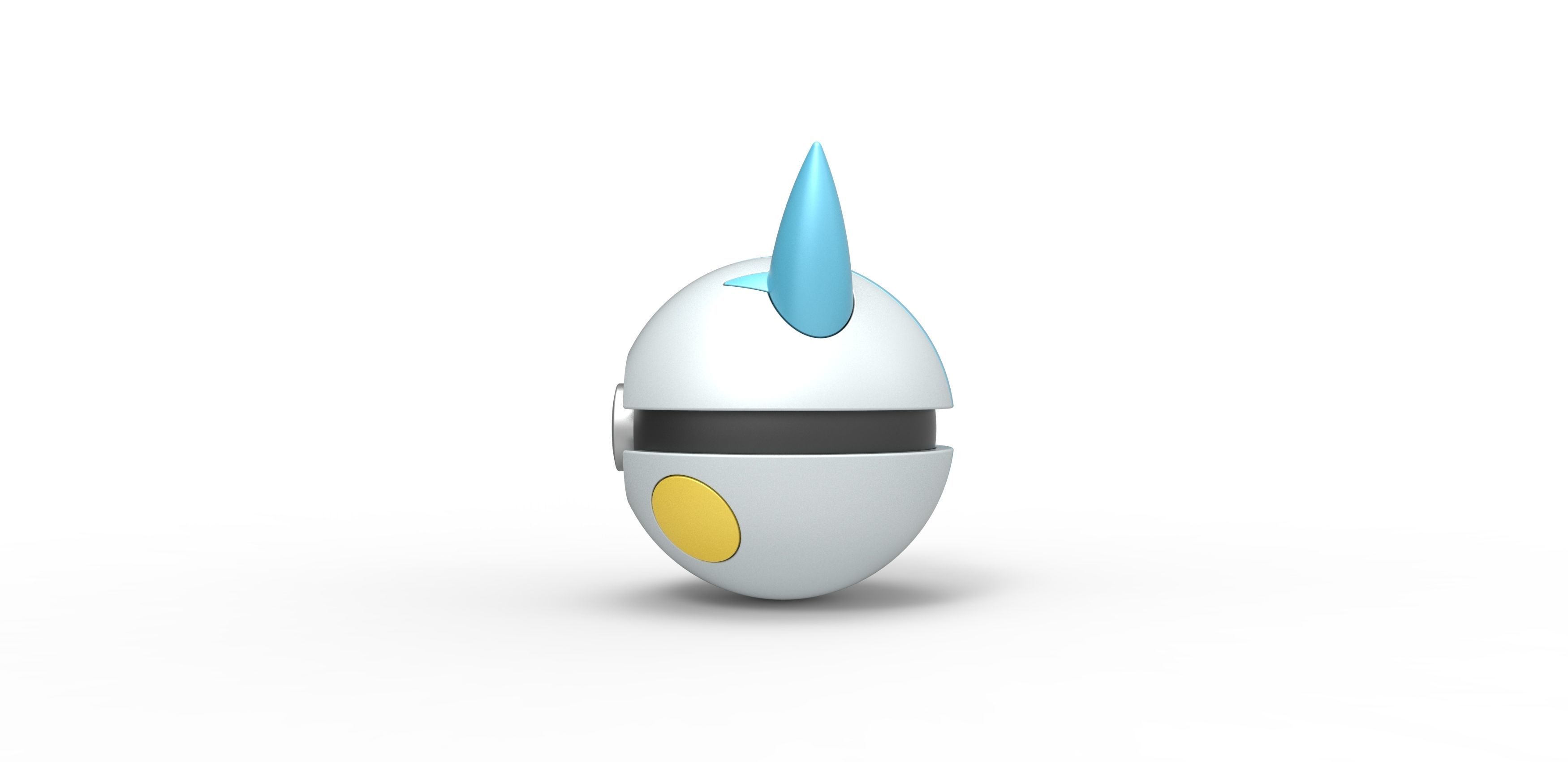 Pachirisu orb 3D print model_6
