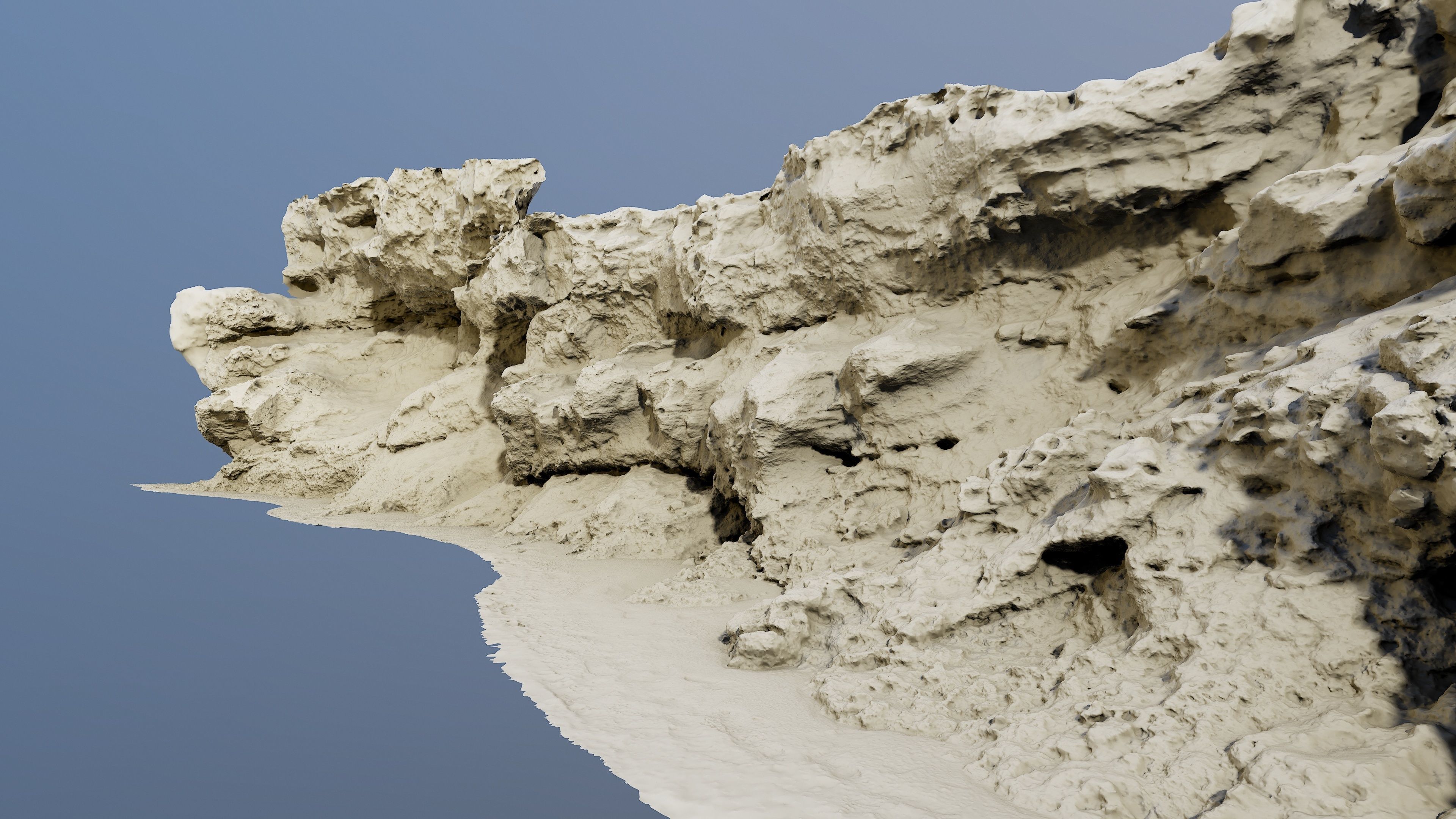 cliff0001 rock formation  3D model_7