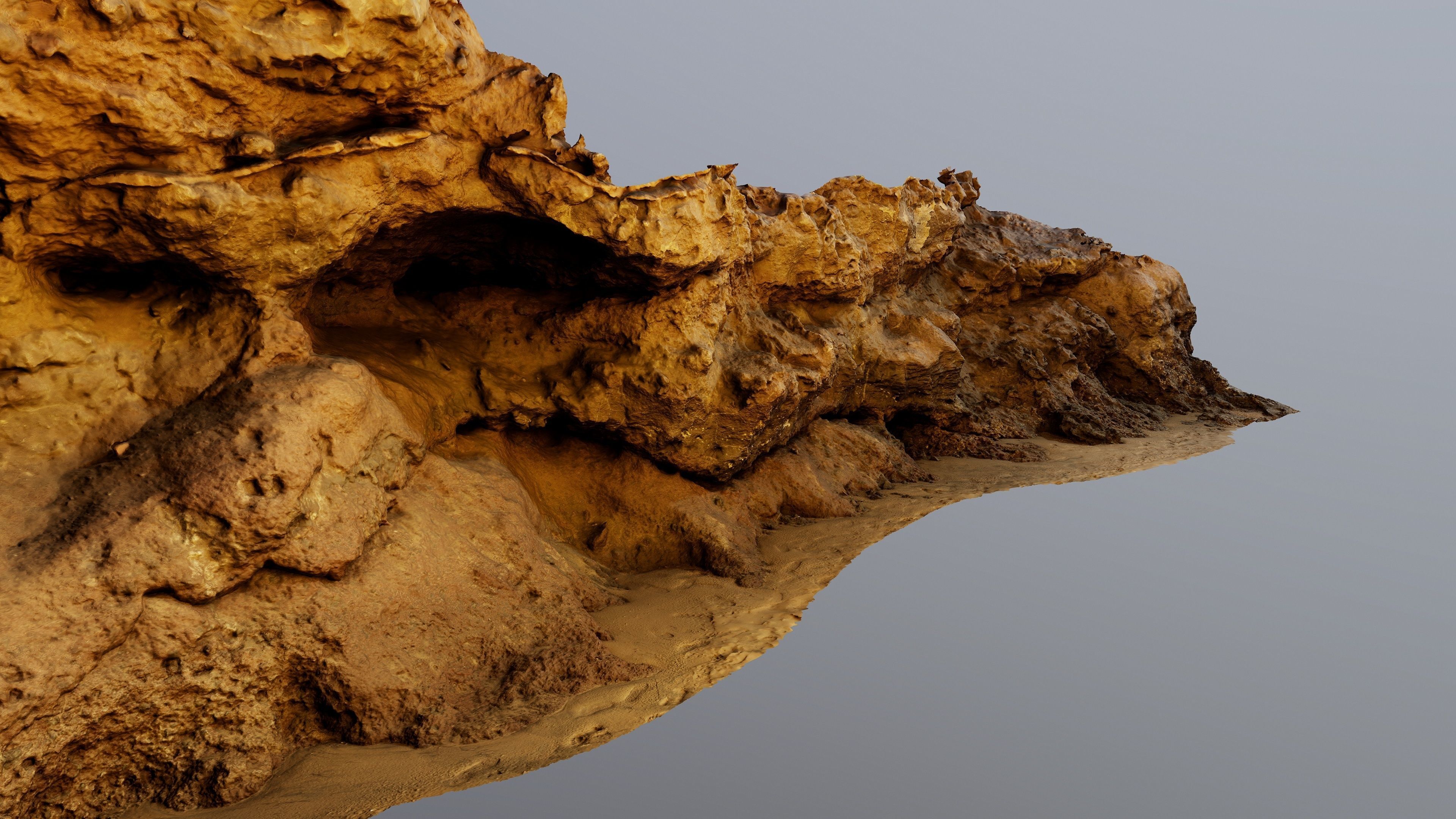 cliff0001 rock formation  3D model_14