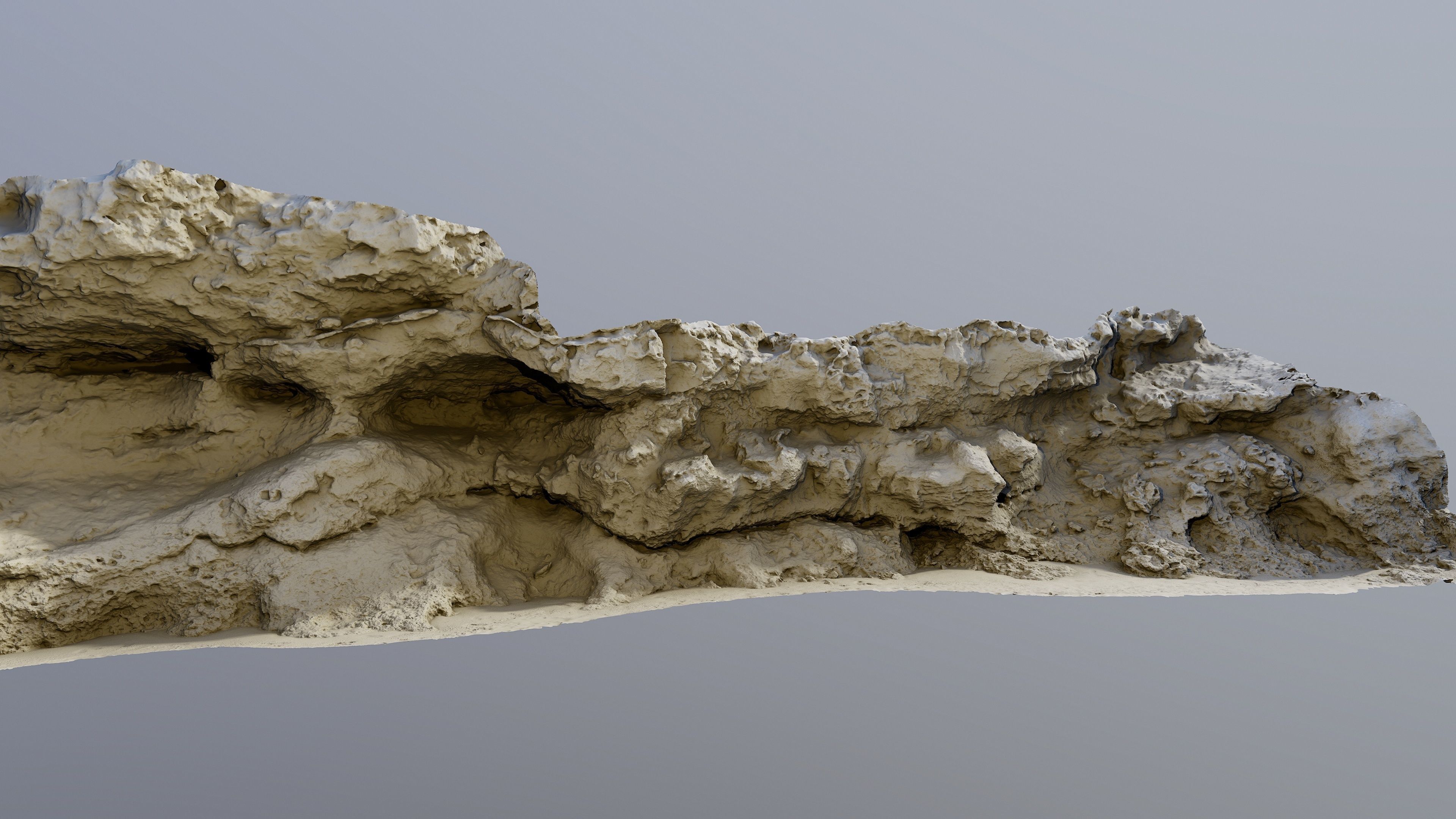 cliff0001 rock formation  3D model_3