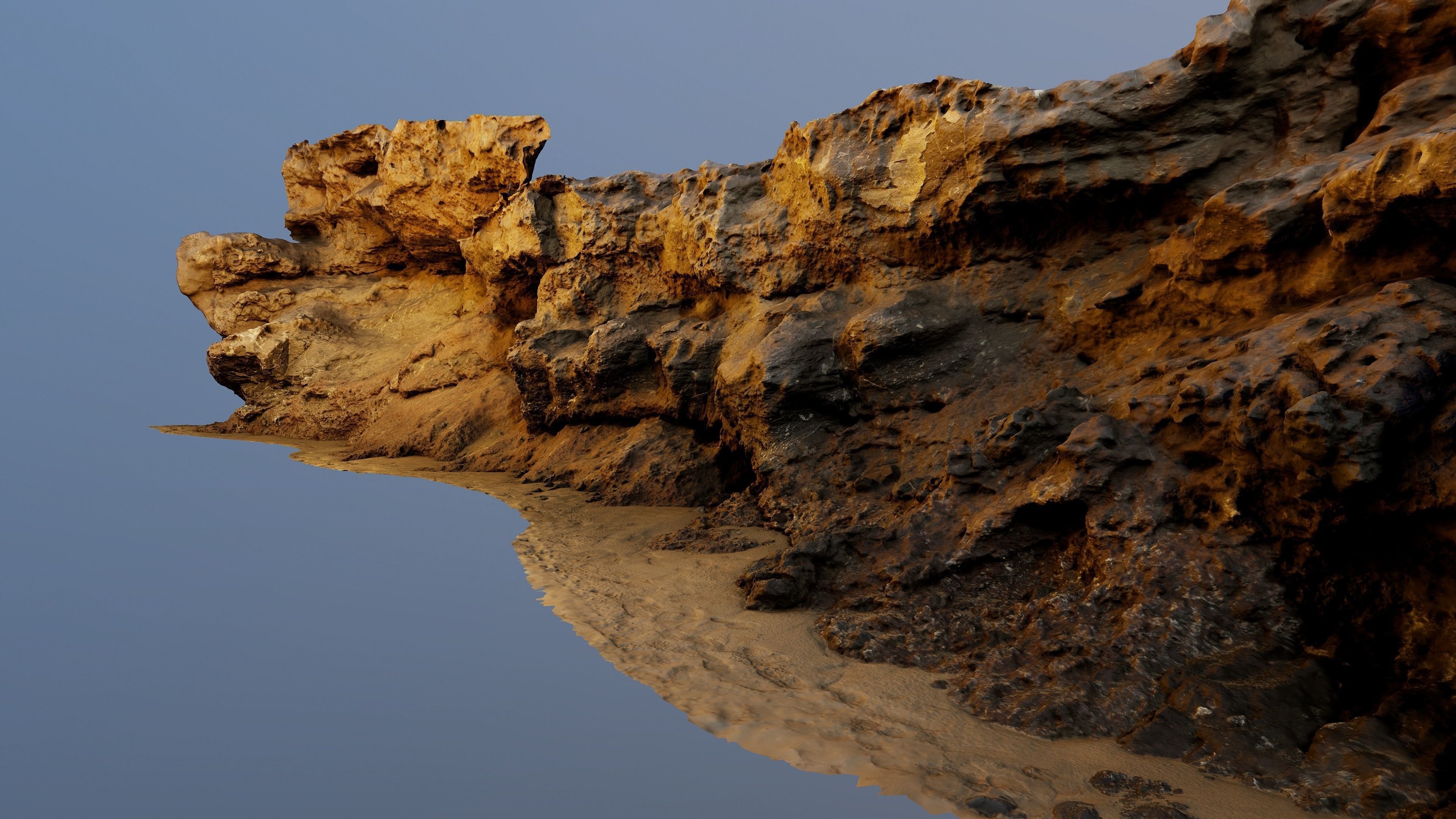 cliff0001 rock formation  3D model_13