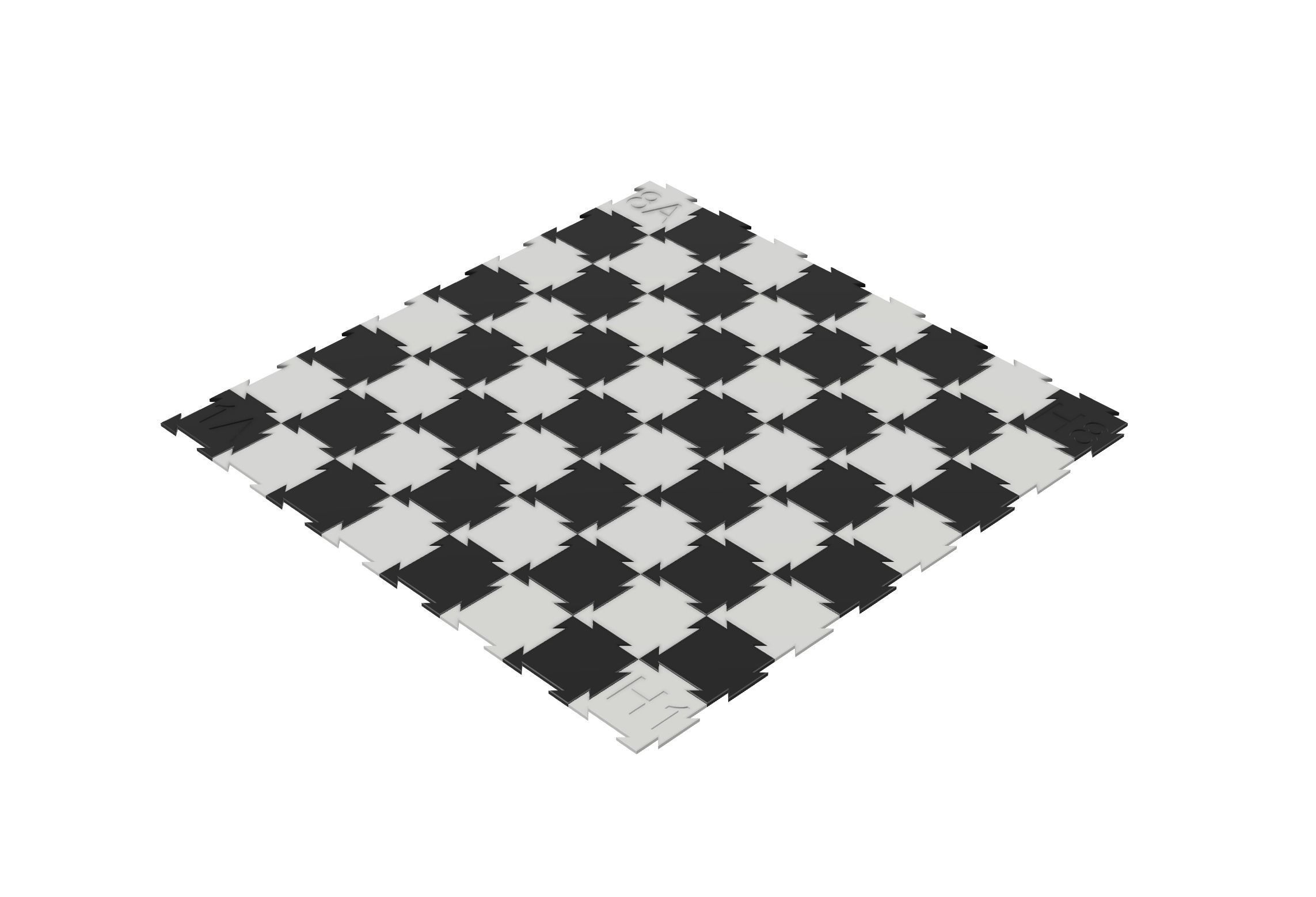 Chess Bored 3D print model_10