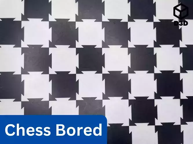 Chess Bored 3D print model
