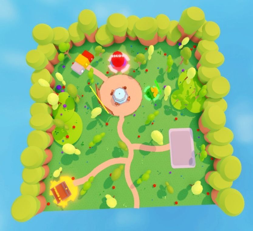low poly map roblox Low-poly 3D model_2