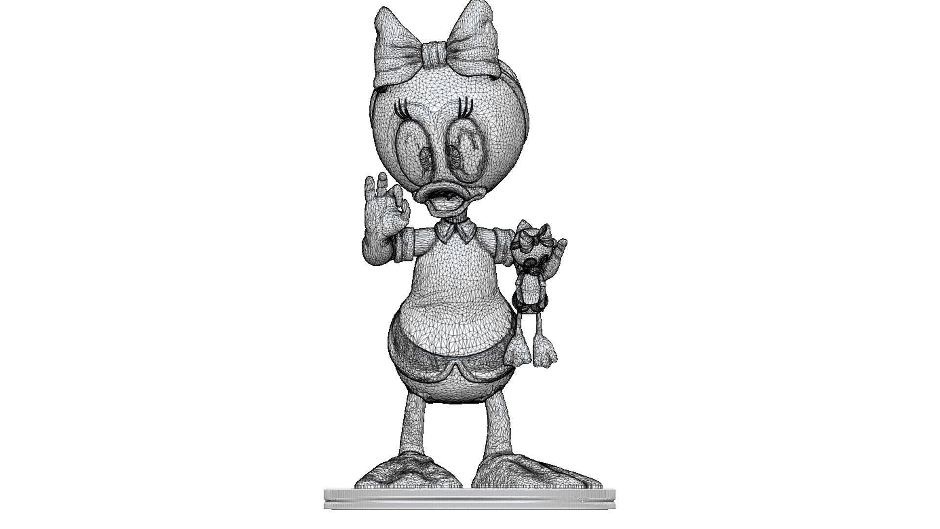Webby Vanderquack stl 3d printable  3D print model_18