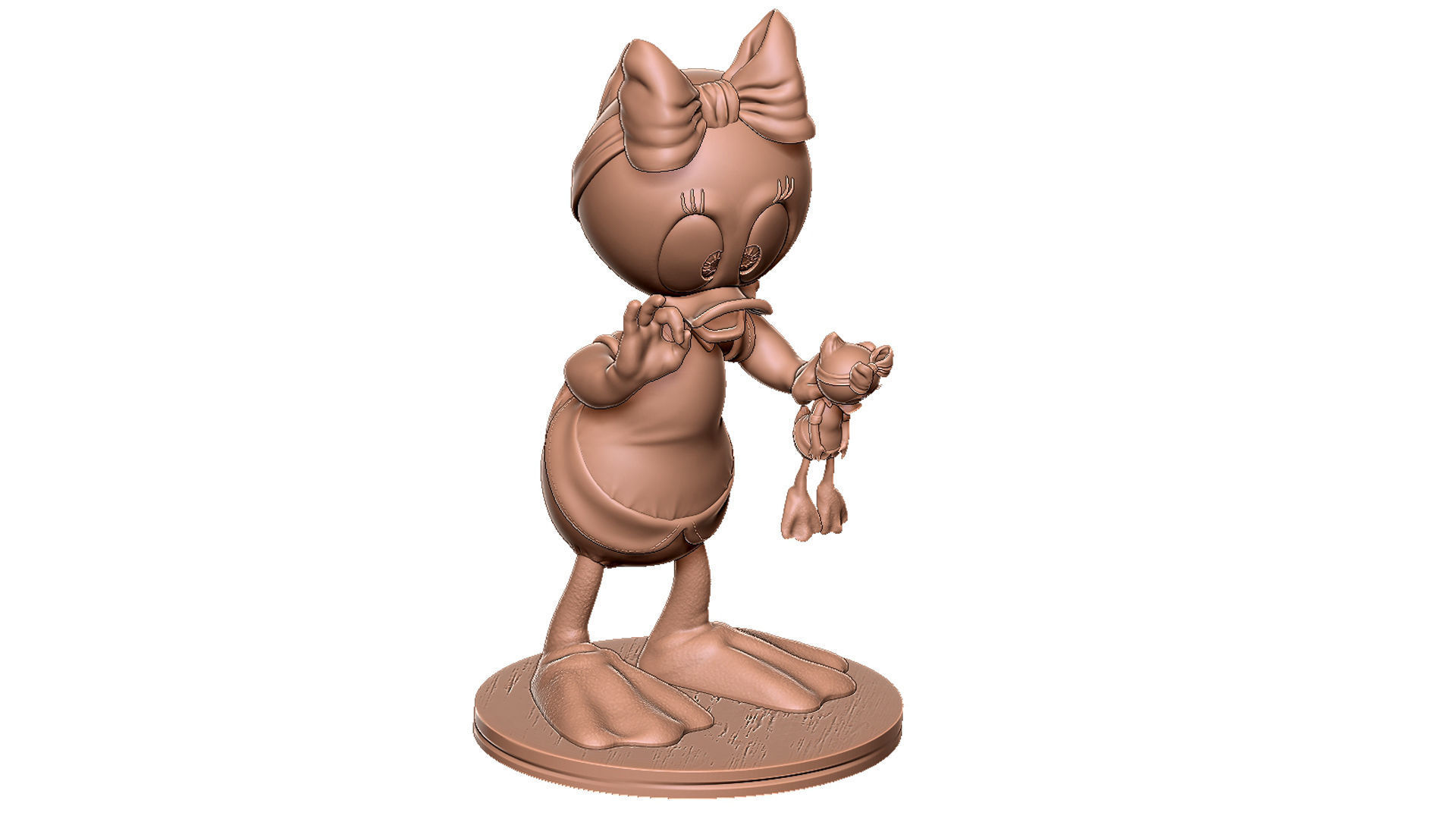 Webby Vanderquack stl 3d printable  3D print model_16