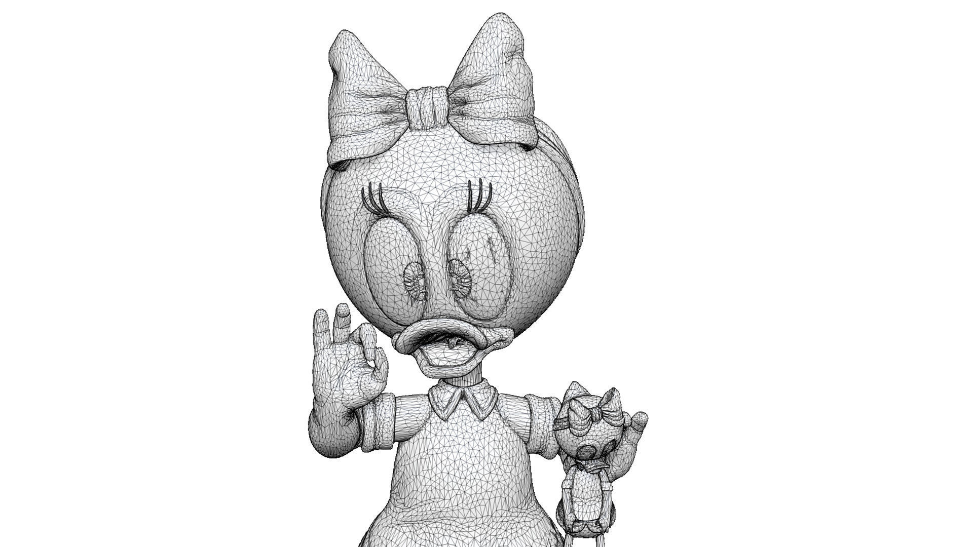 Webby Vanderquack stl 3d printable  3D print model_17