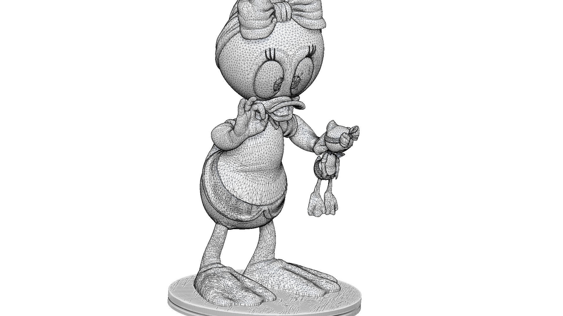 Webby Vanderquack stl 3d printable  3D print model_21