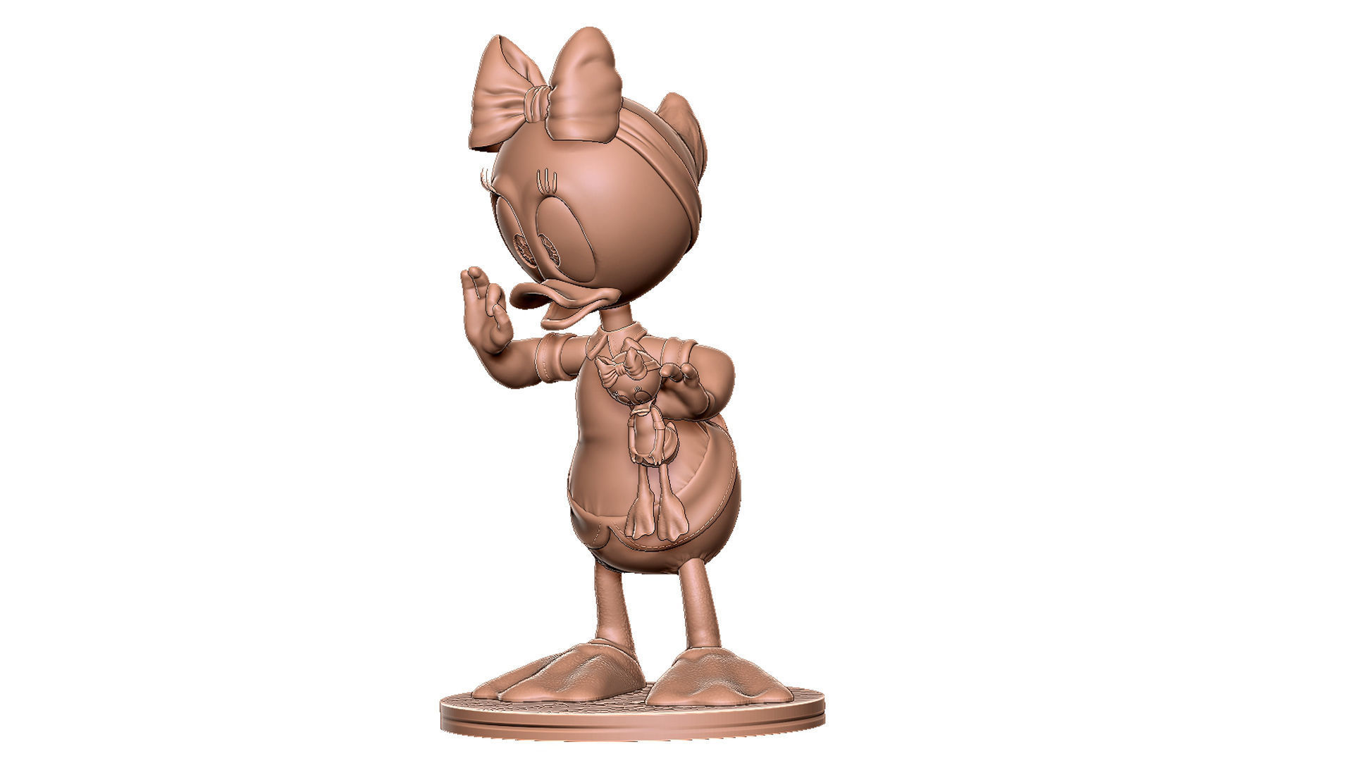 Webby Vanderquack stl 3d printable  3D print model_4