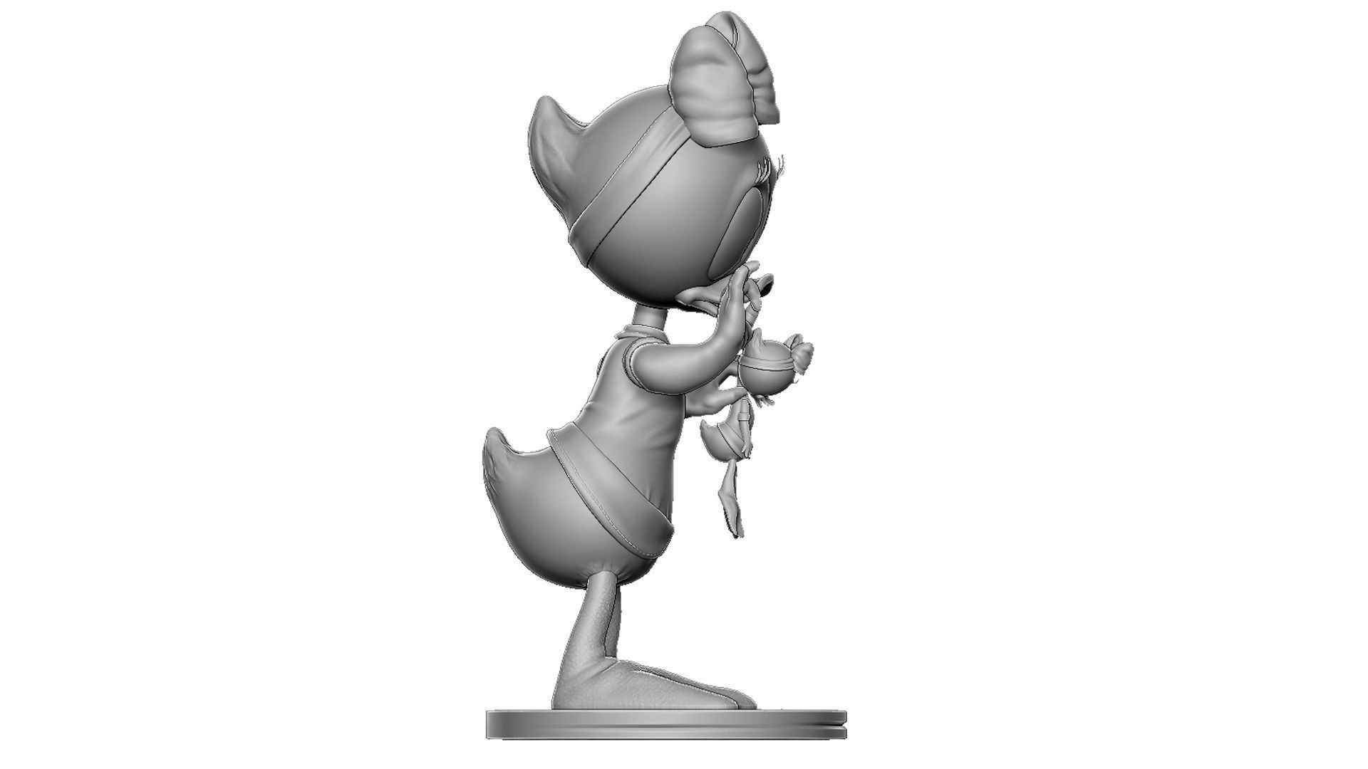 Webby Vanderquack stl 3d printable  3D print model_12