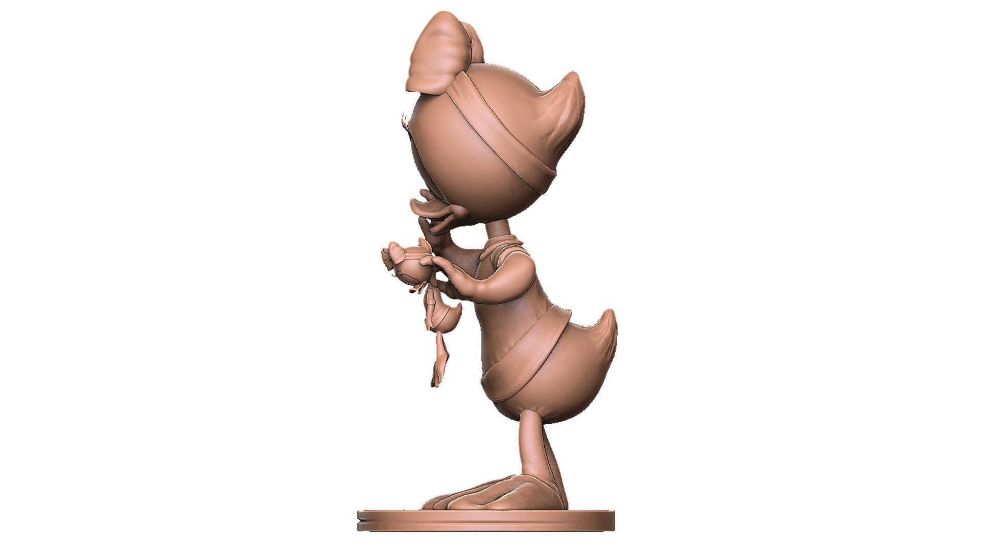 Webby Vanderquack stl 3d printable  3D print model_13