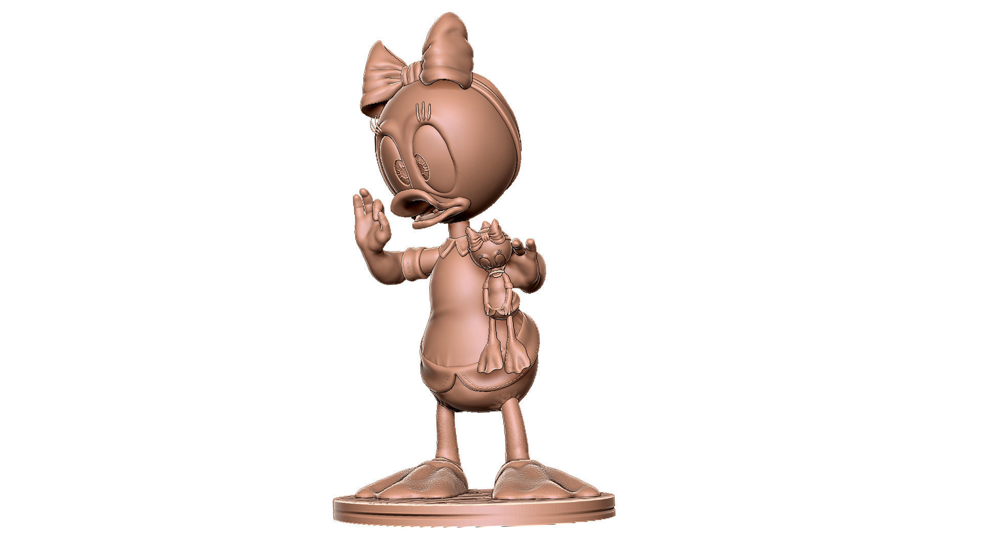 Webby Vanderquack stl 3d printable  3D print model_6