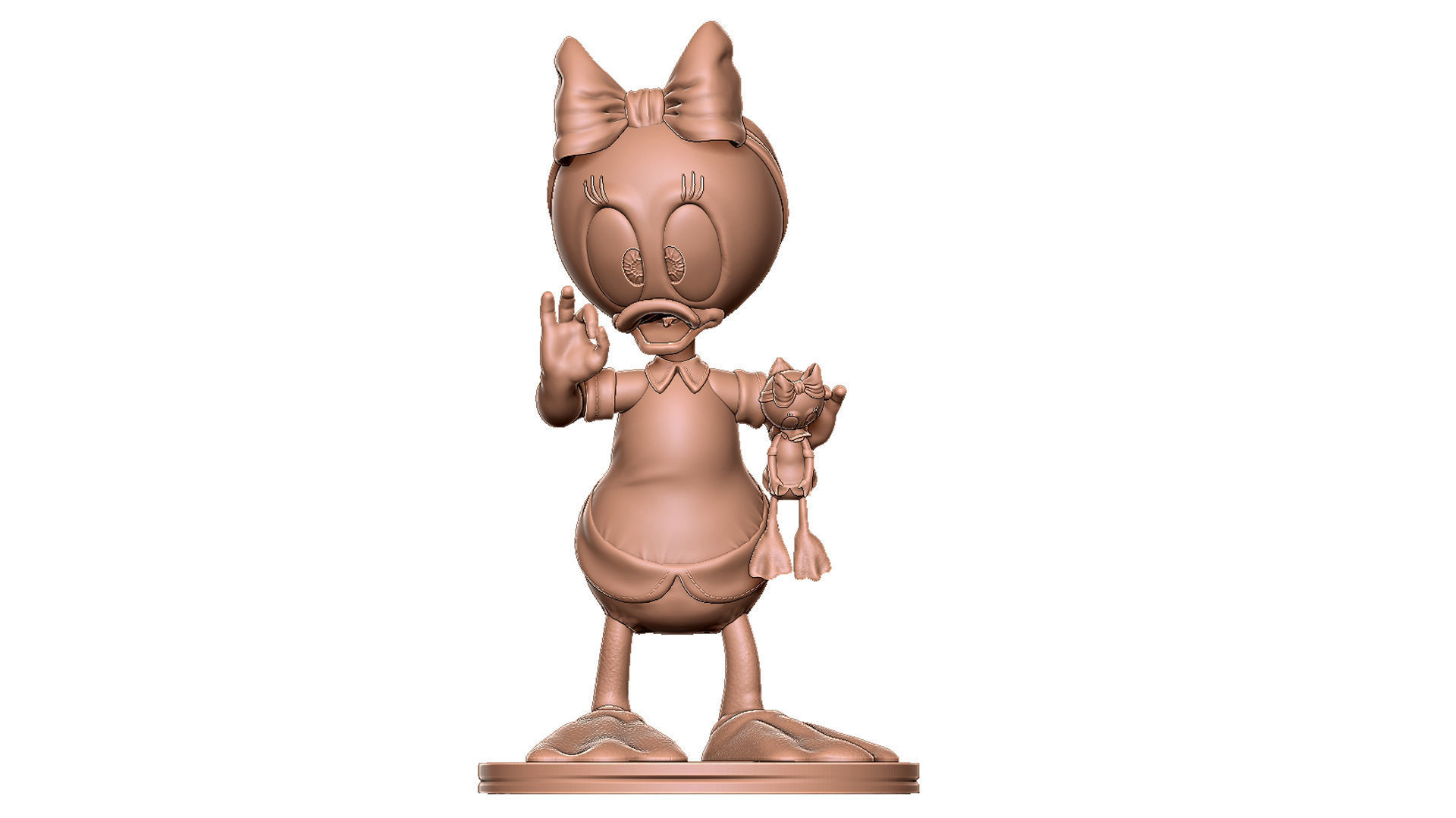 Webby Vanderquack stl 3d printable  3D print model_14