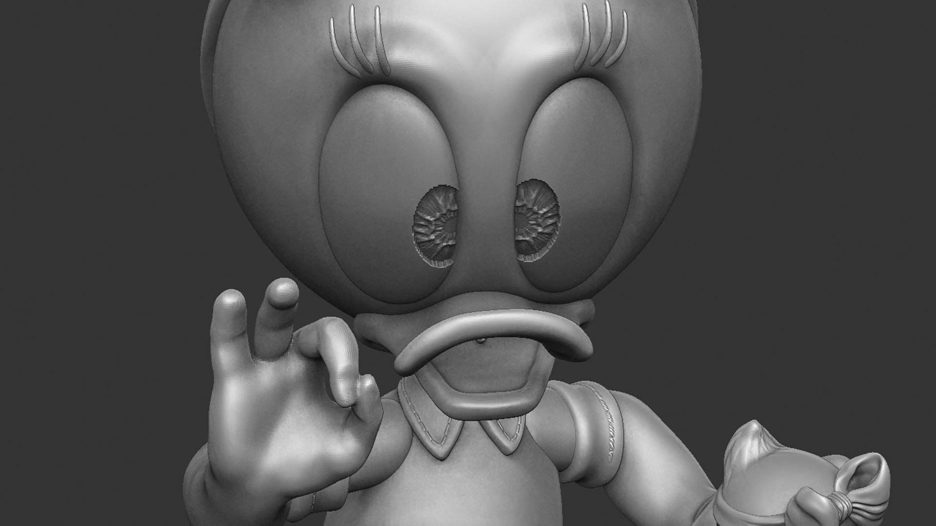 Webby Vanderquack stl 3d printable  3D print model_2