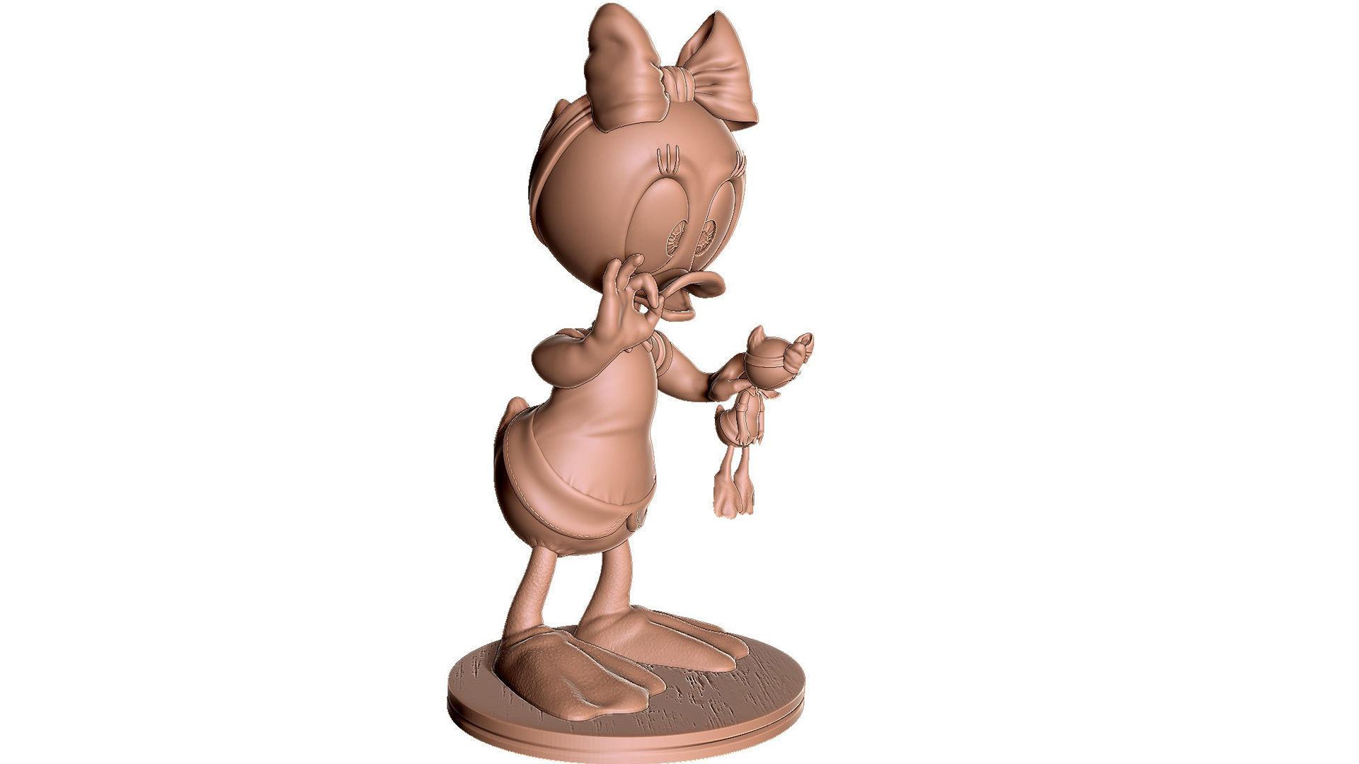 Webby Vanderquack stl 3d printable  3D print model_9