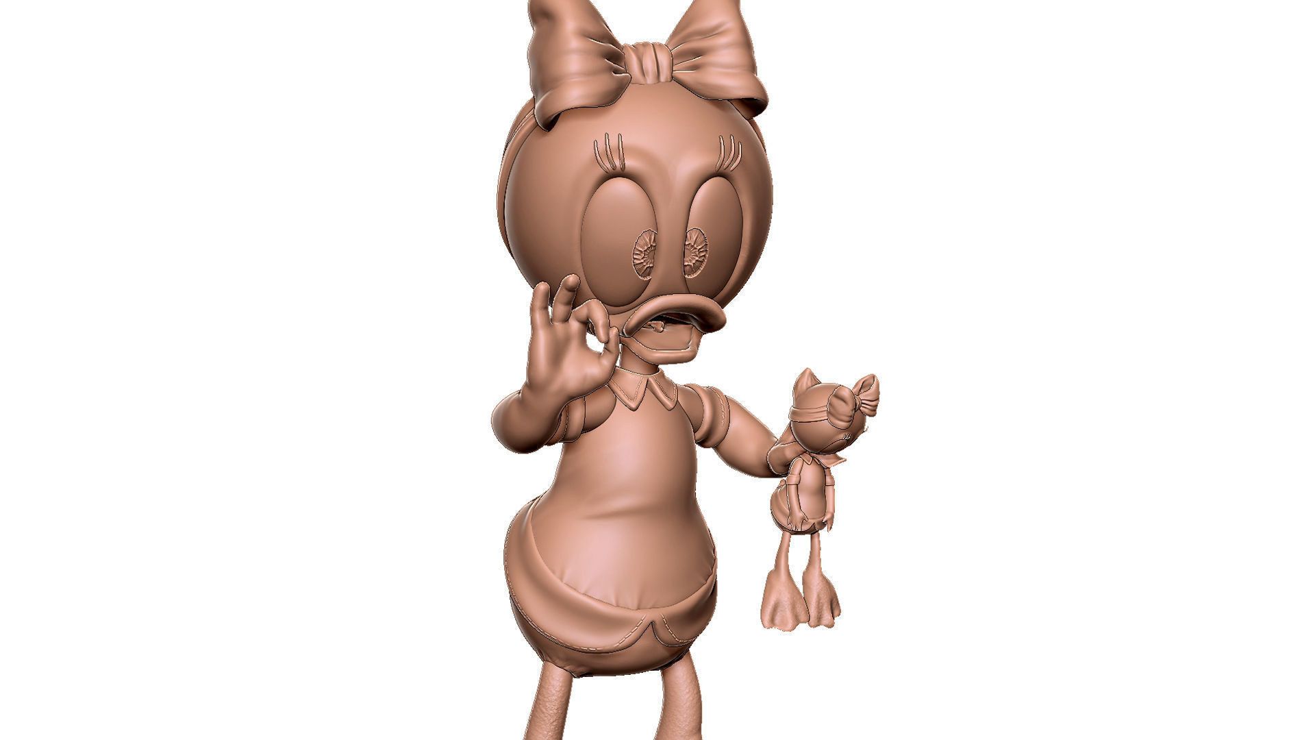 Webby Vanderquack stl 3d printable  3D print model_8