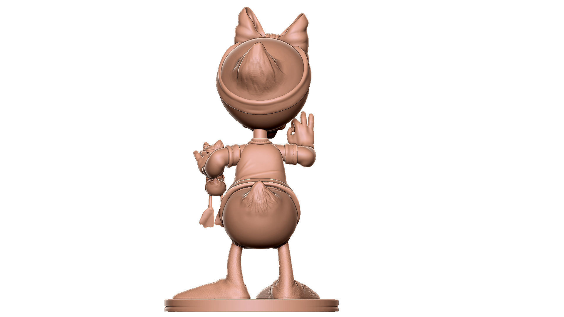 Webby Vanderquack stl 3d printable  3D print model_15