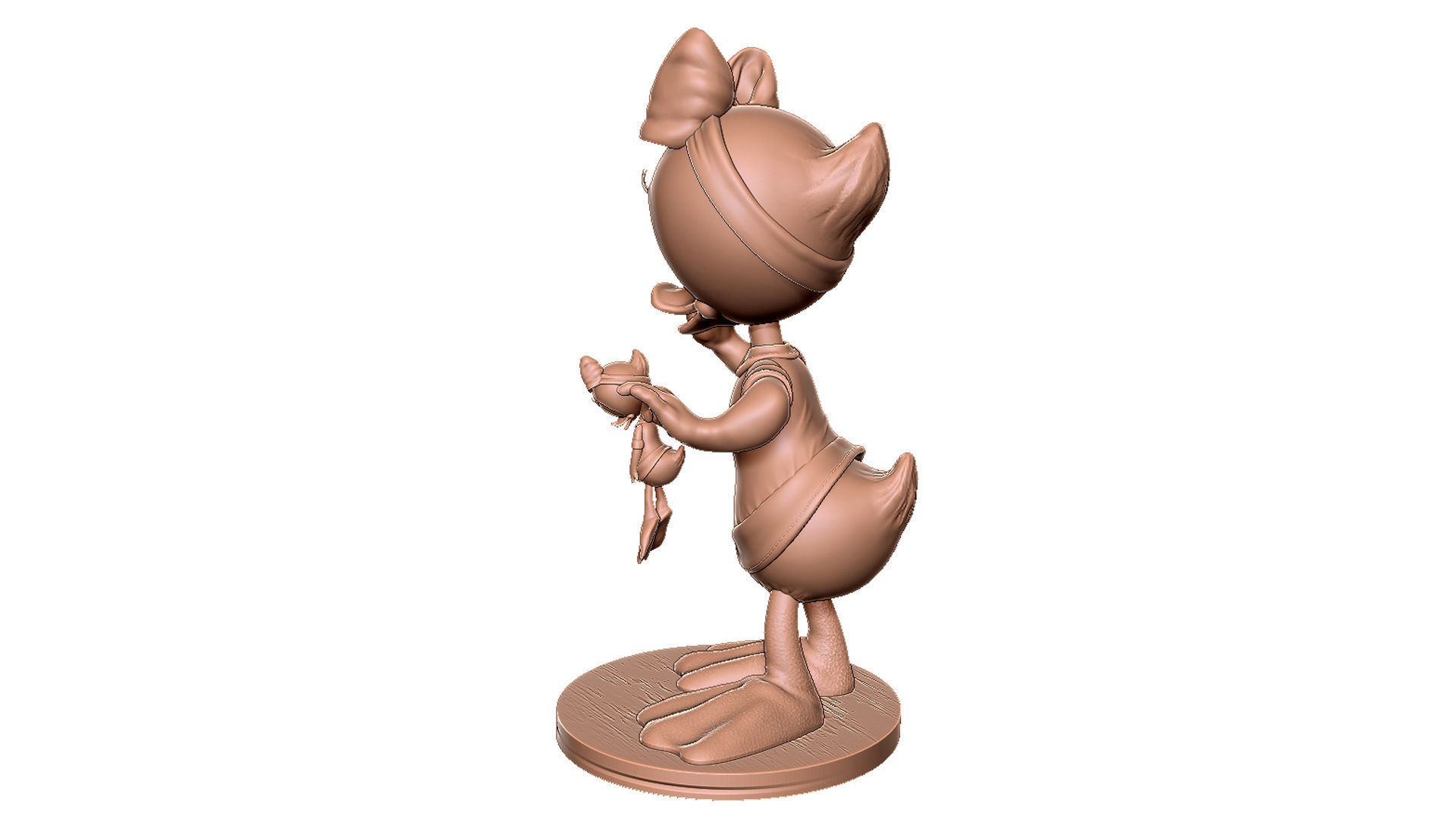 Webby Vanderquack stl 3d printable  3D print model_5